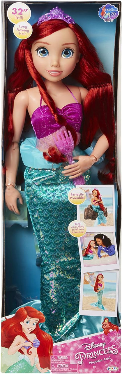 Disney Princess Ariel Doll 32"