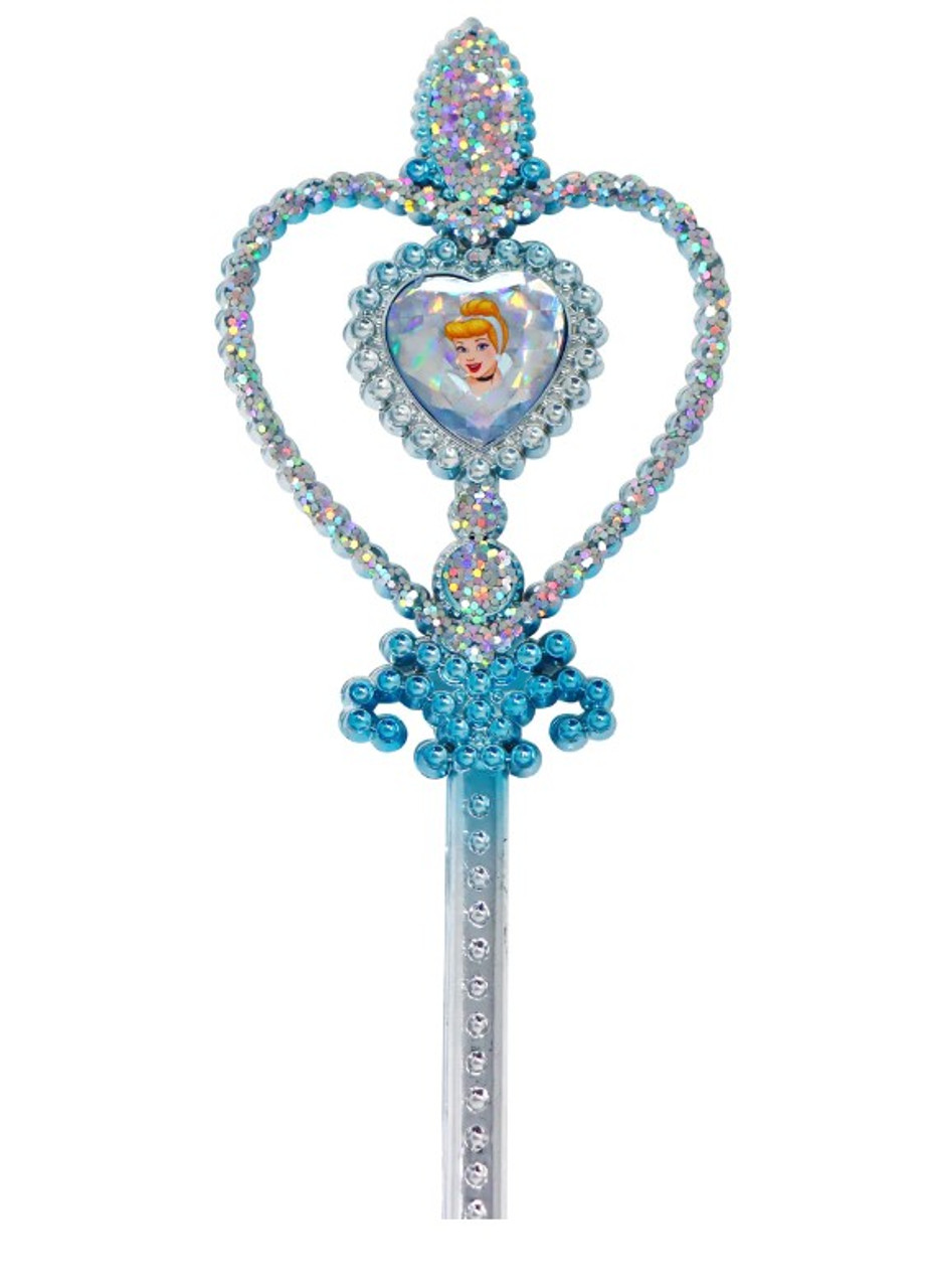 Disney Princess Cinderella Heart Gemstone & Glitter Wand Disney Princess Cinderella Heart Gemstone & Glitter Wand