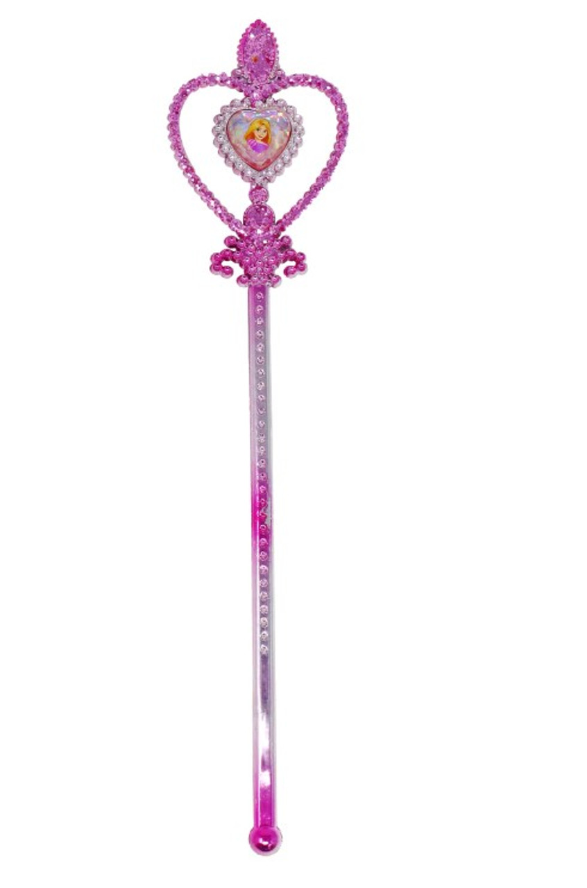 Disney Princess Rapunzel Heart Gemstone & Glitter Wand Disney Princess Rapunzel Heart Gemstone & Glitter Wand