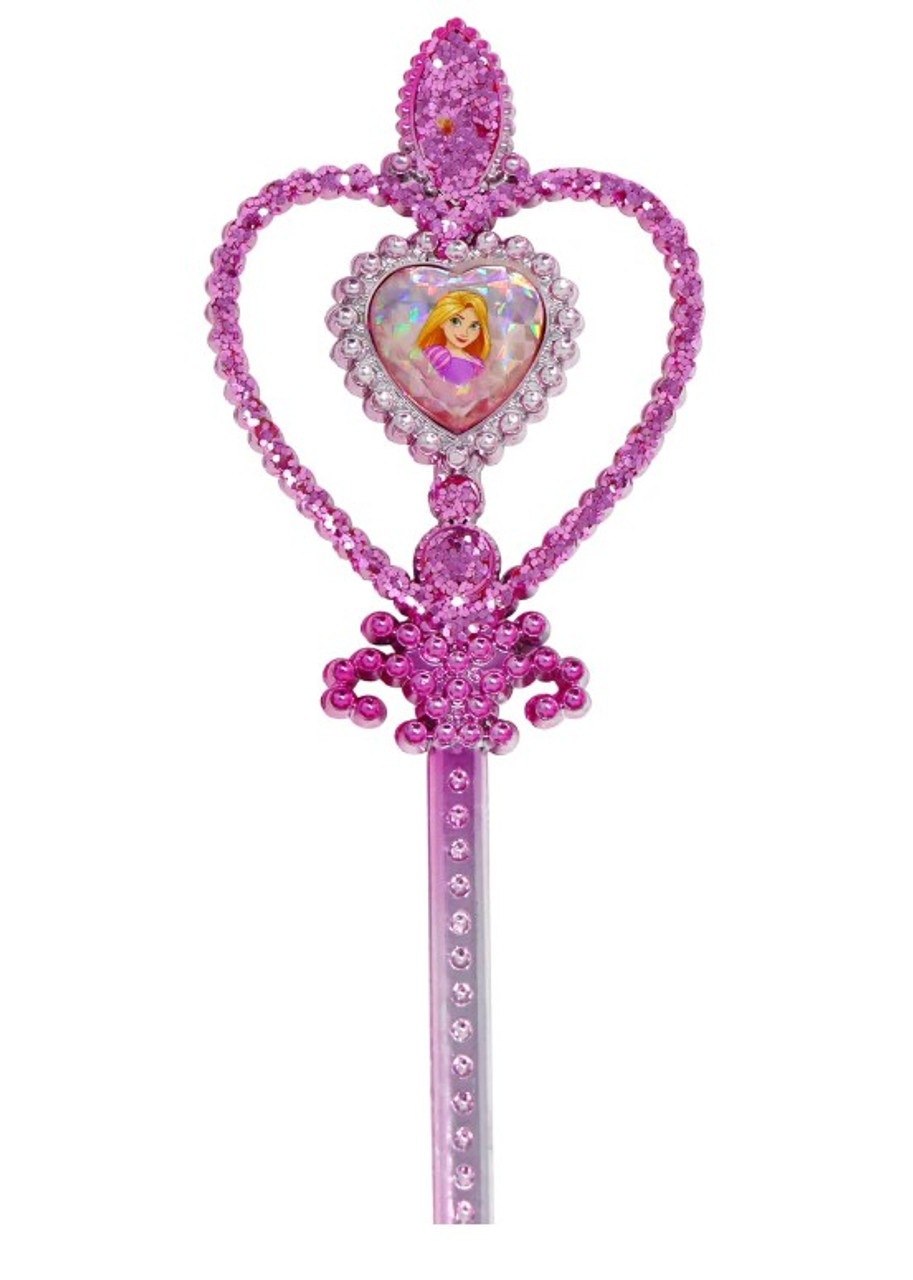 Disney Princess Rapunzel Heart Gemstone & Glitter Wand Disney Princess Rapunzel Heart Gemstone & Glitter Wand