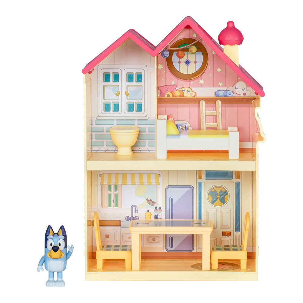 Bluey S10 Mini Heeler Home And Figures Toy Playset
