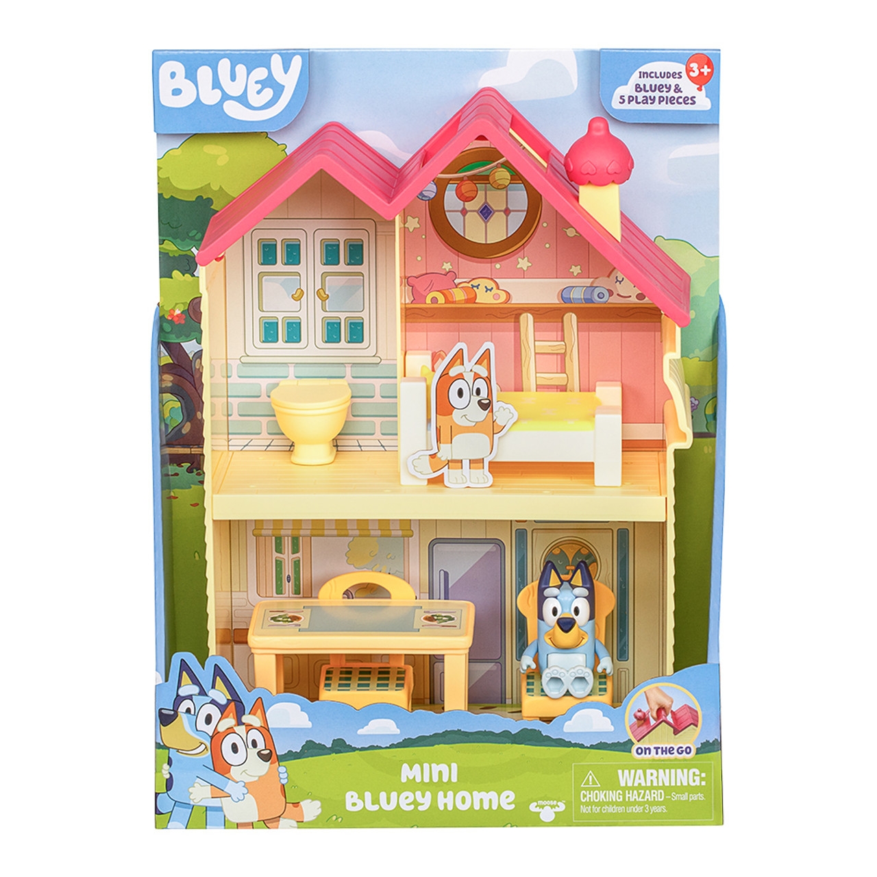 Bluey S10 Mini Heeler Home And Figures Toy Playset