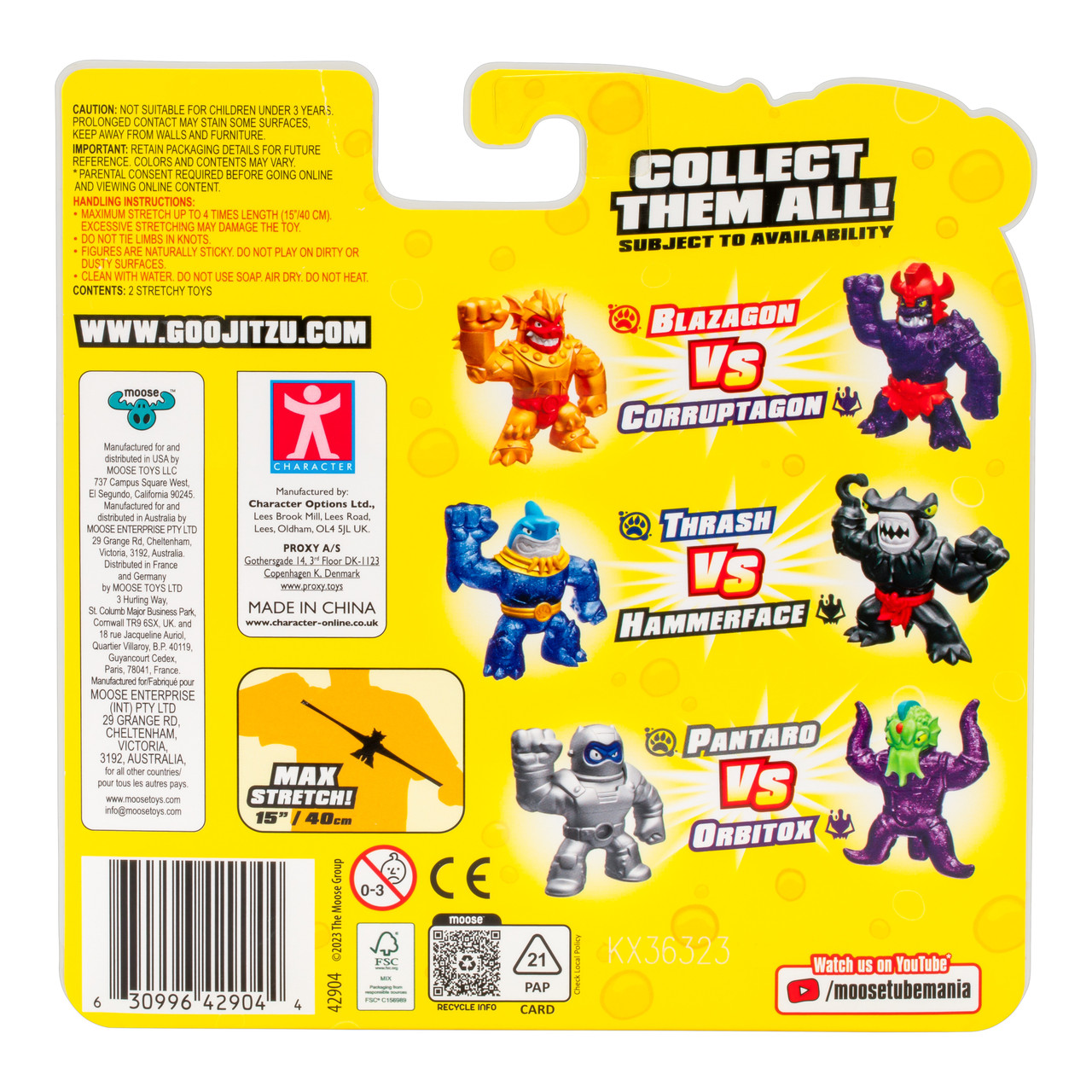 Heroes of Goo Jit Zu Mini Hero Versus Pack