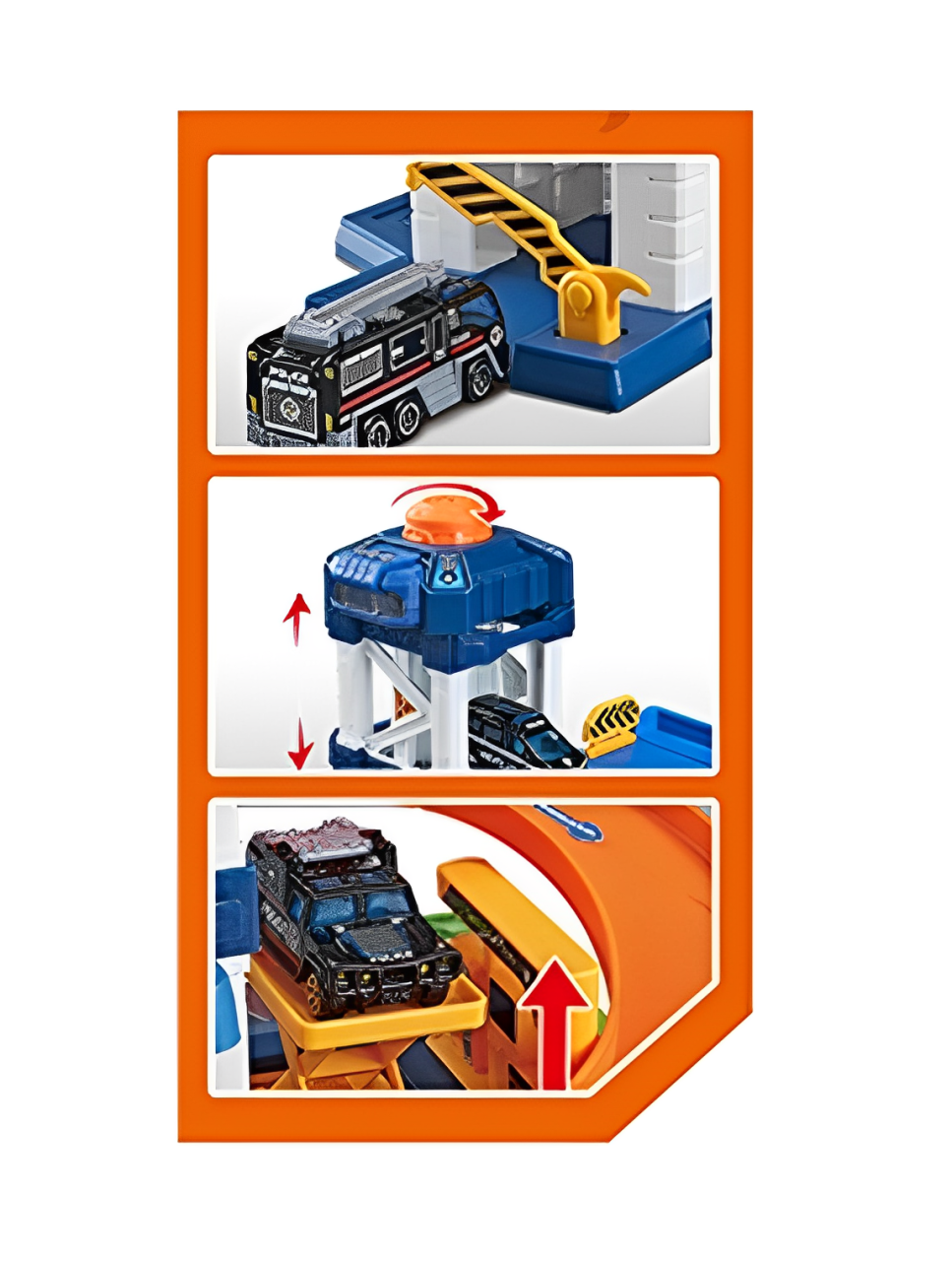 Diecast 3 Level Parking Lot Playset Diecast 3 Level Parking Lot Playset