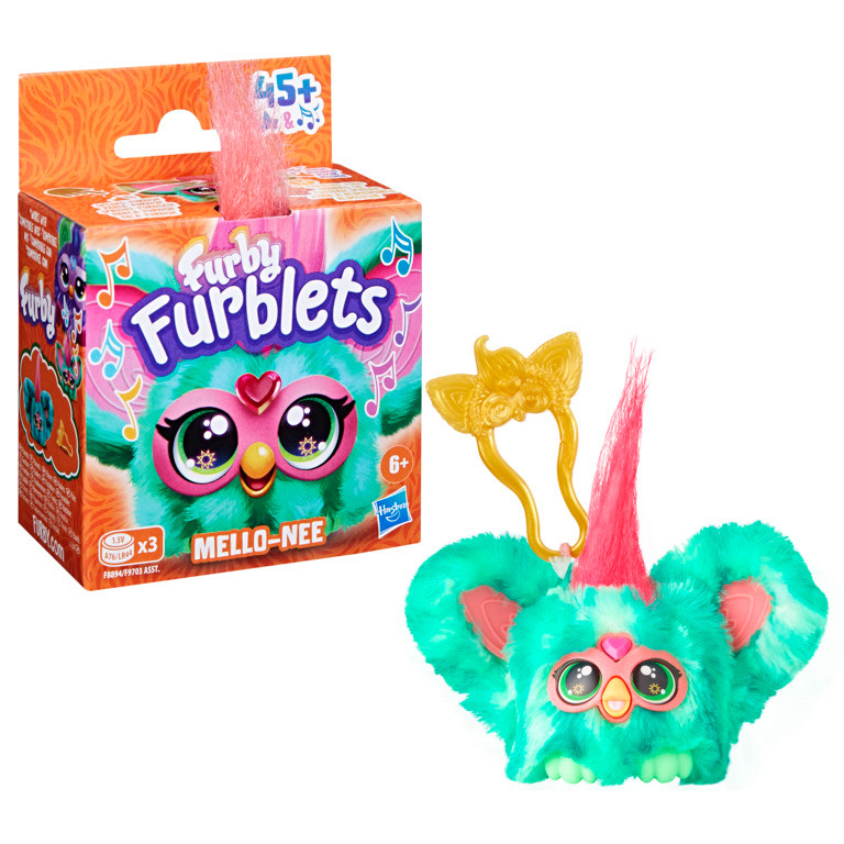 Furby Furblets Mello-Nee Mini Electronic Plush