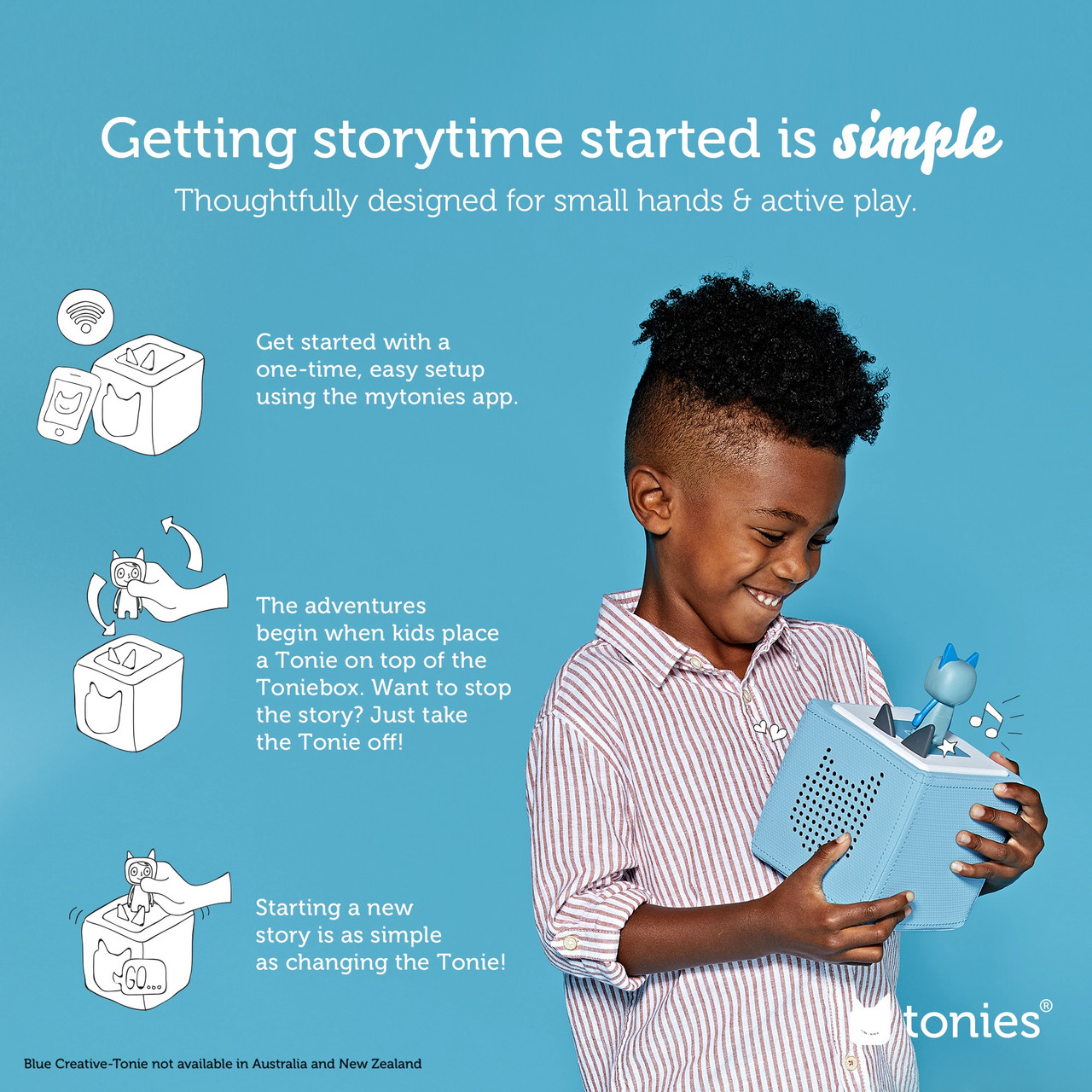 Toniebox Playtime Puppy Starter Set - Light Blue