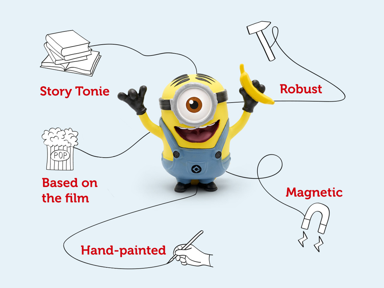 Despicable Me - Minion Stuart Tonie Audio Character Despicable Me - Minion Stuart Tonie Audio Character