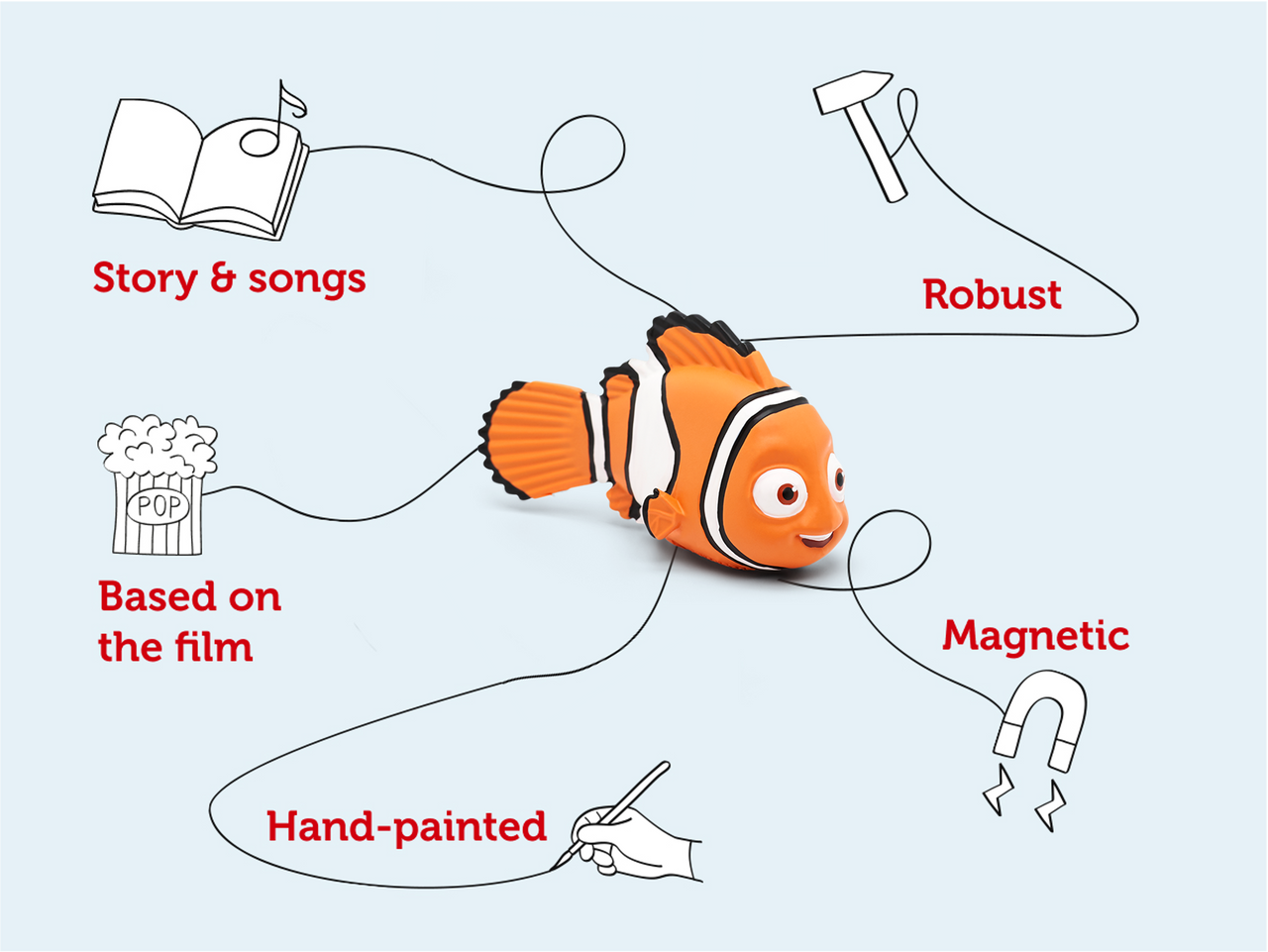 Disney - Finding Nemo Tonie Audio Character