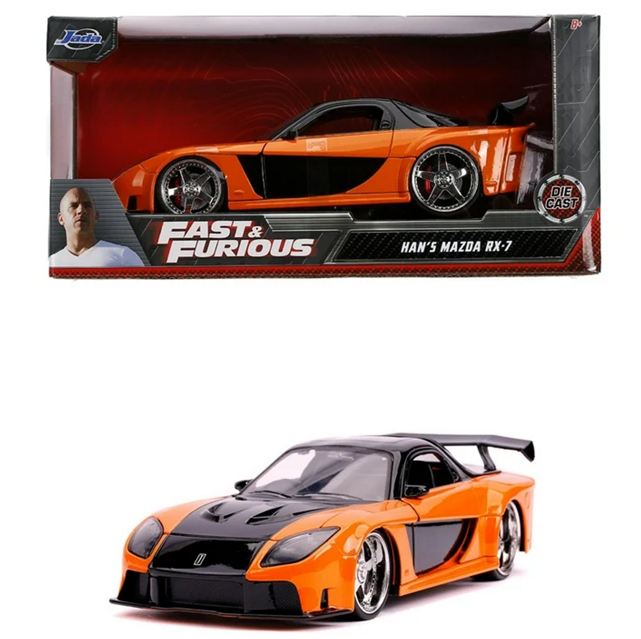 Jada Toys Fast & Furious 1:24 Die-cast Car Vehicle