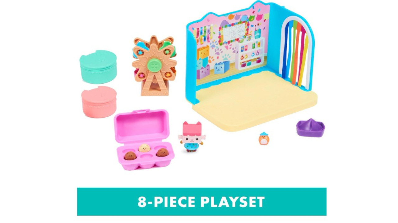 Gabby's Dollhouse Baby Box Cat Craft-A-Riffic Room