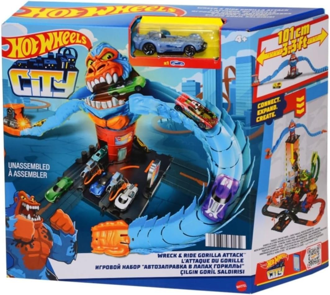 Hot Wheels City Nemesis Car Track