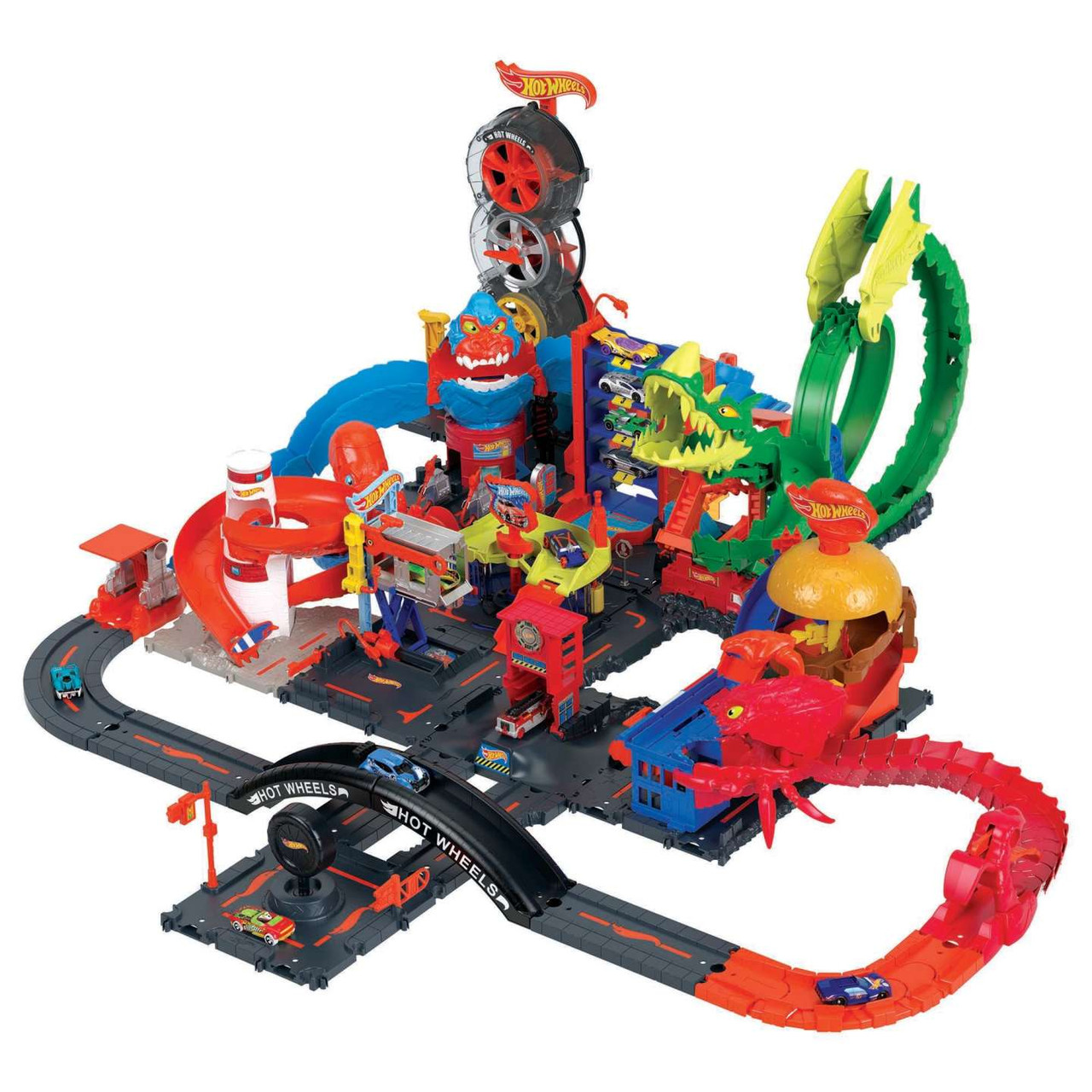 Hot Wheels City Nemesis Car Track