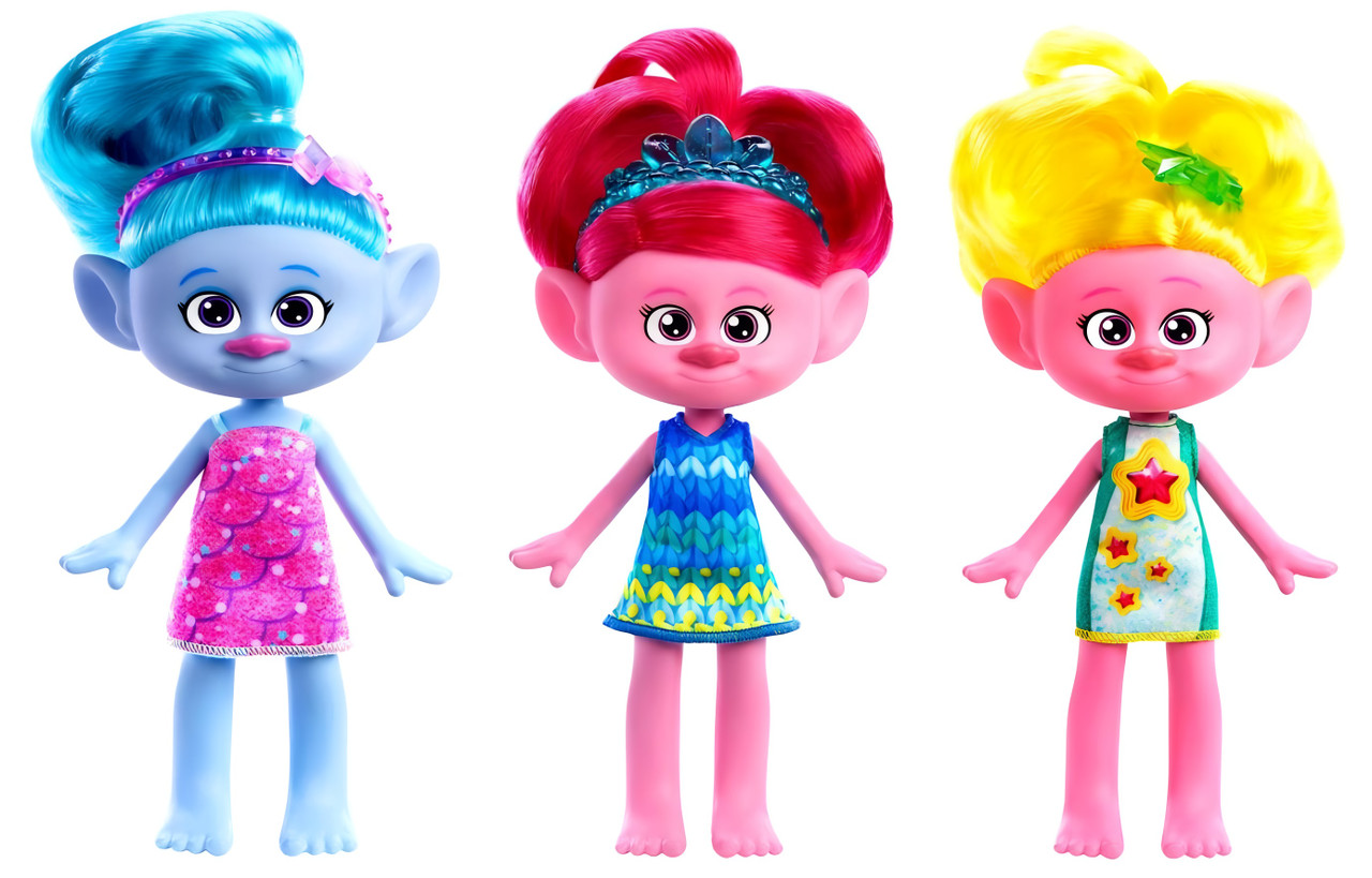 Trolls 3 Band Together Trendsettin' Dolls Trolls 3 Band Together Trendsettin' Dolls