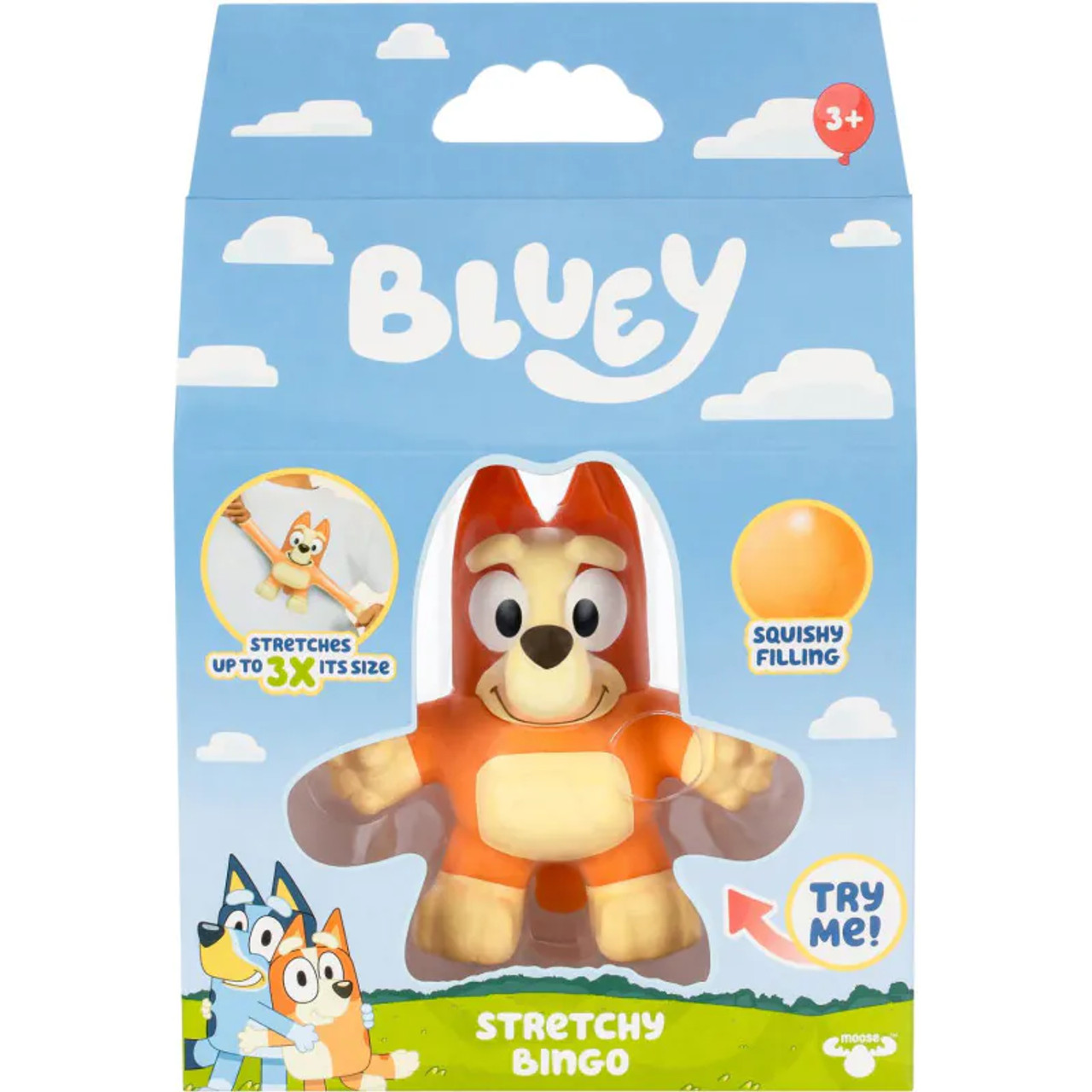 Bluey S10 Stretchy Hero Figures Bluey S10 Stretchy Hero Figures