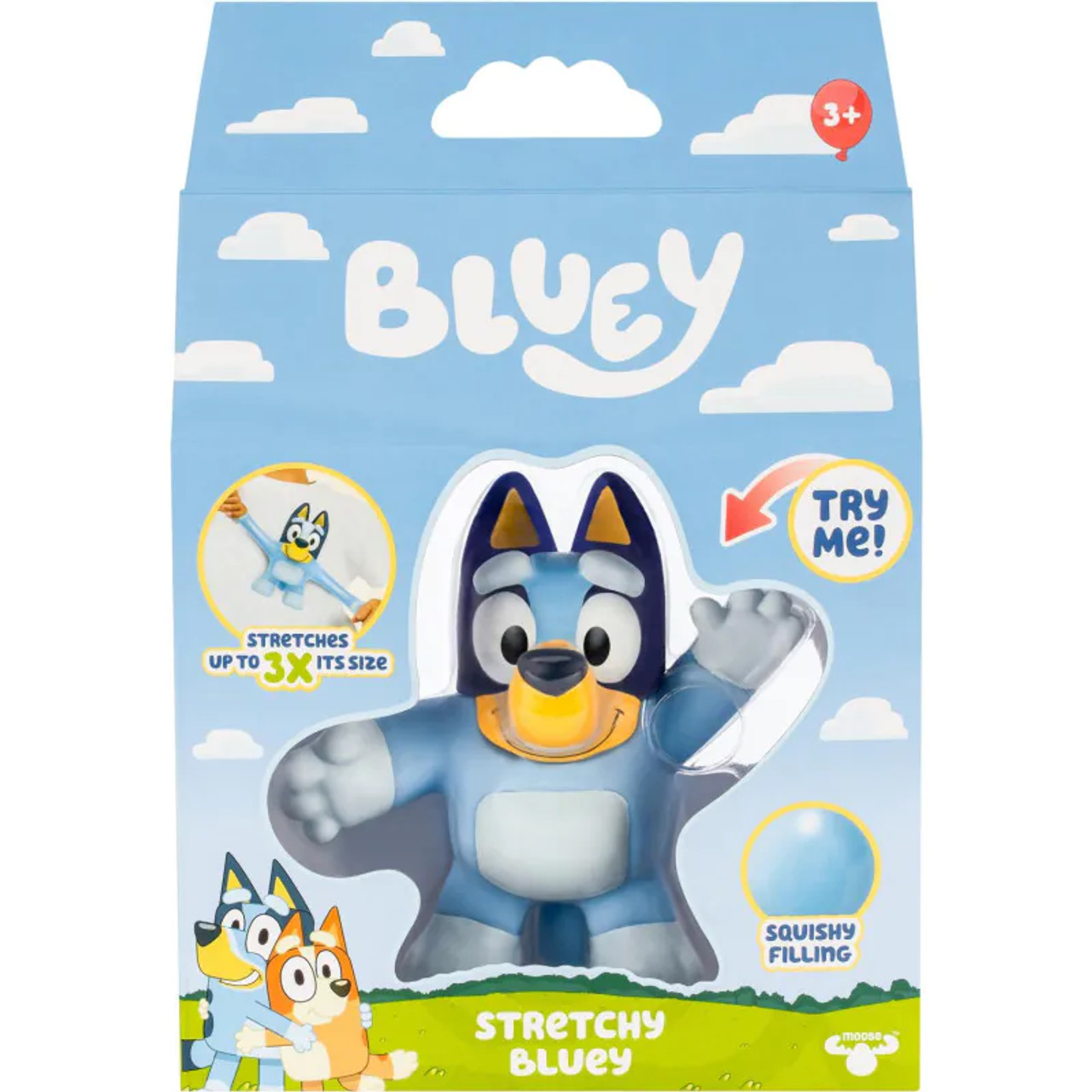 Bluey S10 Stretchy Hero Figures Bluey S10 Stretchy Hero Figures