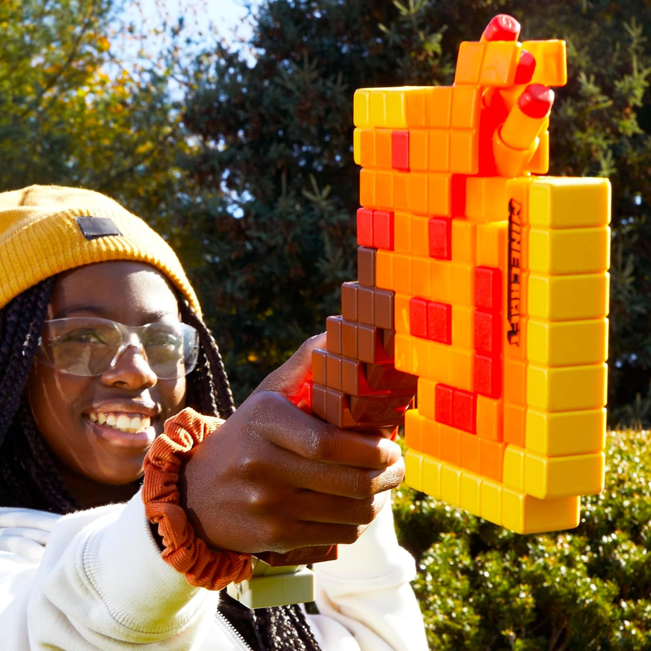 Nerf Minecraft Firebrand Dart Blasting Axe  -6 Nerf Elite Foam Darts Nerf Minecraft Firebrand Dart Blasting Axe  -6 Nerf Elite Foam Darts