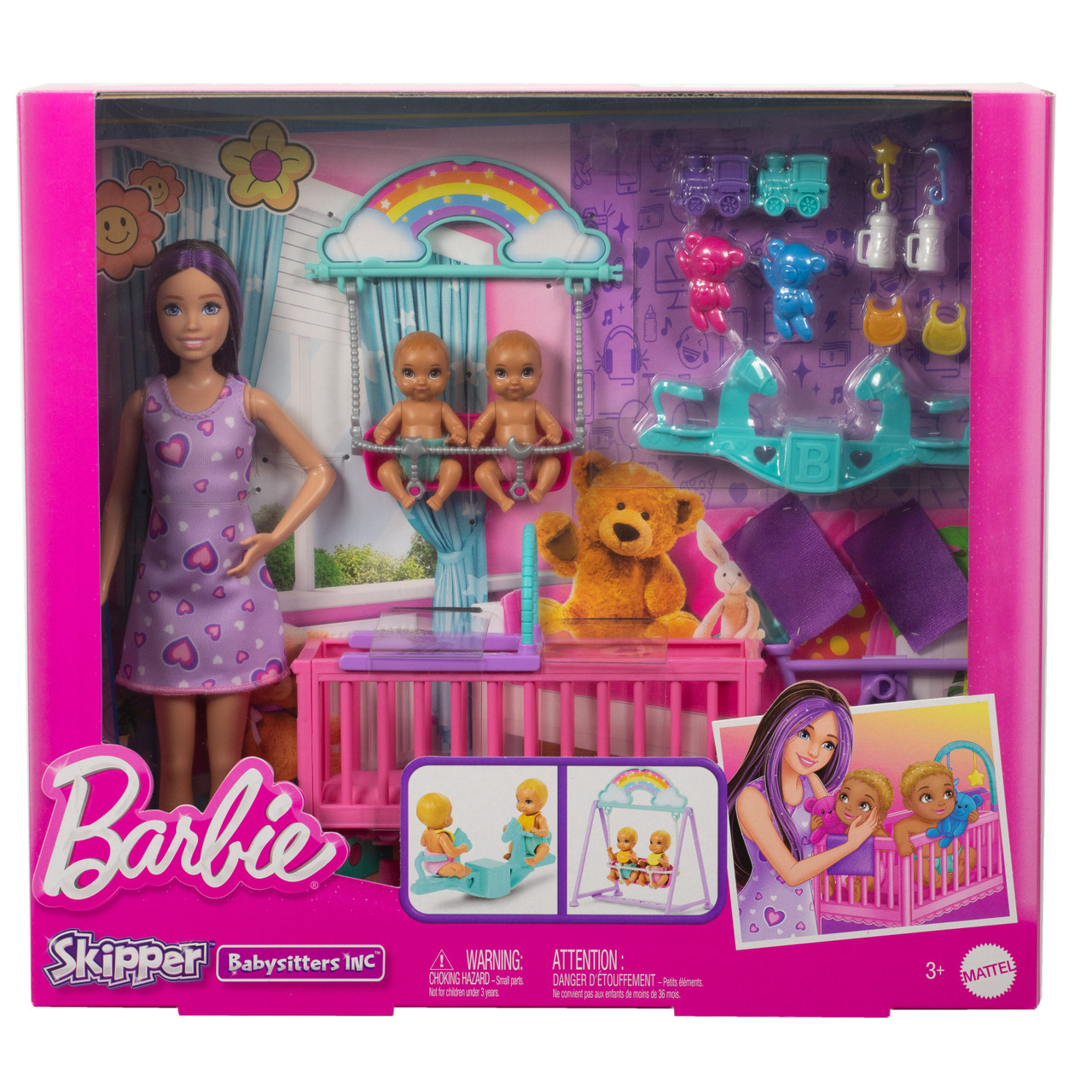 Barbie Skipper Playset - Twinning Nursery playset