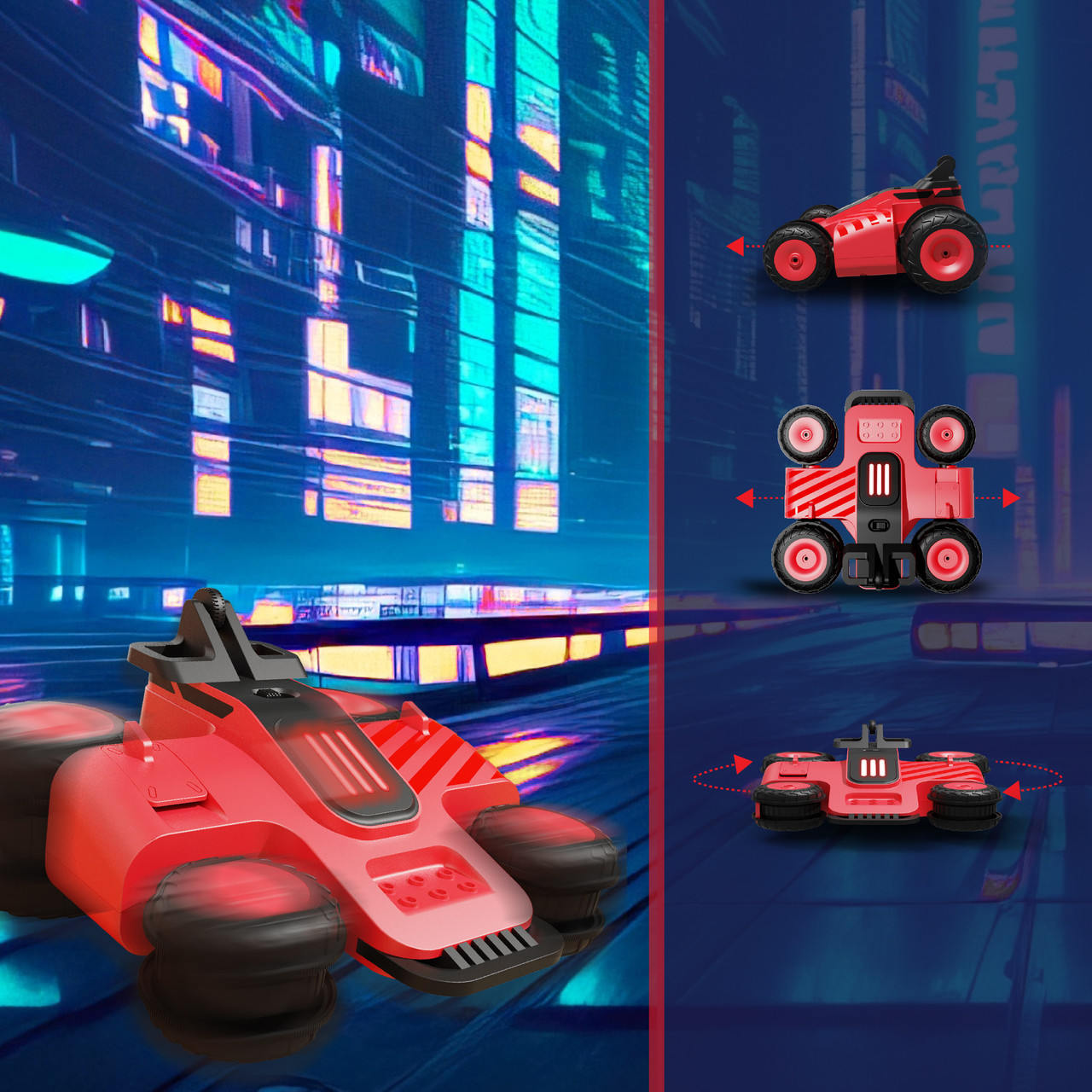 Sharper Image Sideslider Stunt RC Car Sharper Image Sideslider Stunt RC Car