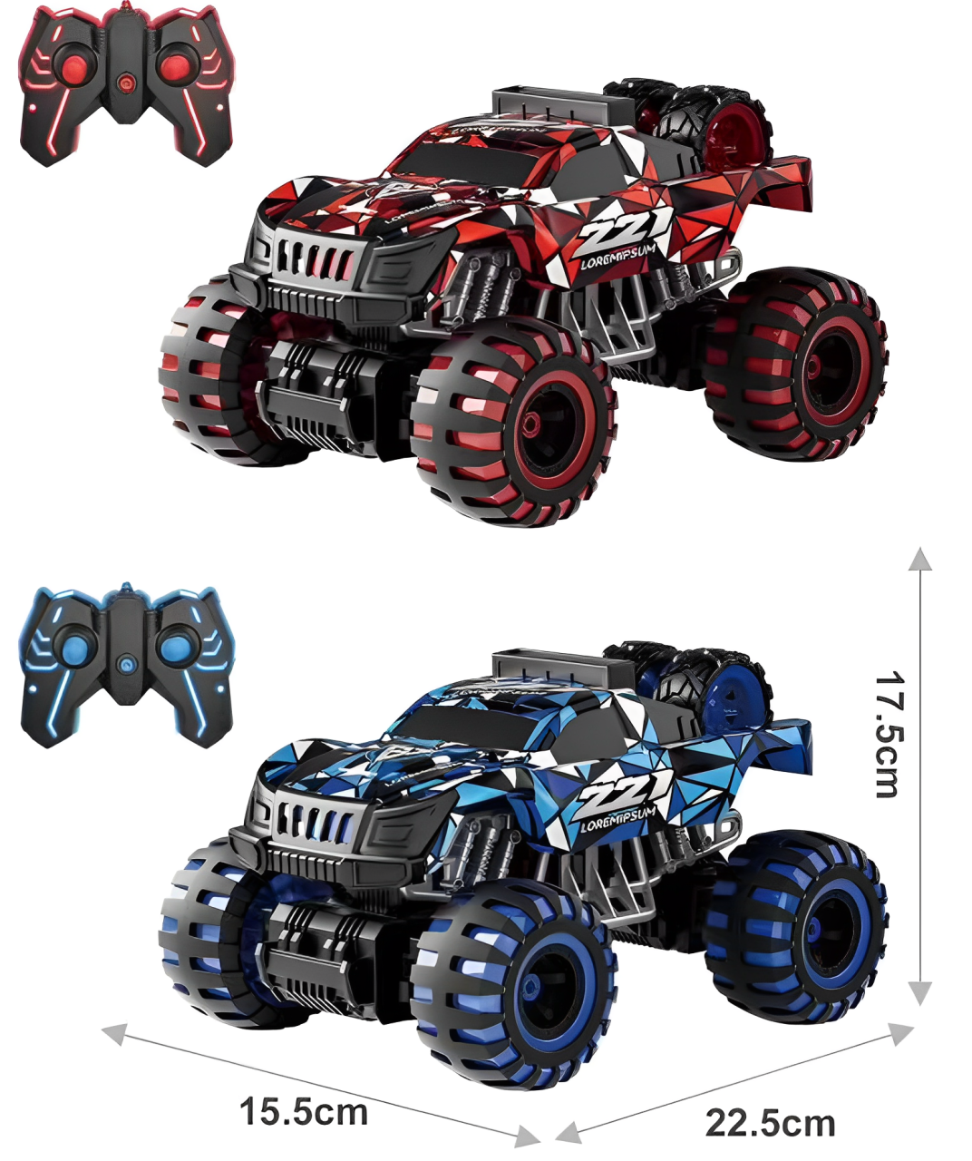 RC Light Up Monster Truck
