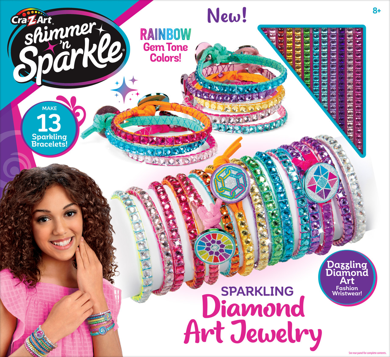 Shimmer N Sparkle Sparkling Diamond Art Jewellery