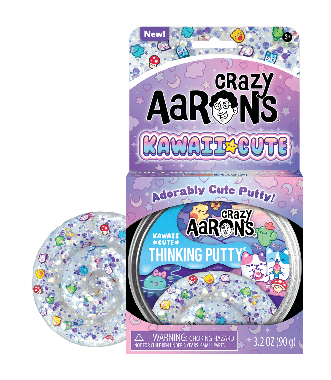 Crazy Aarons Putty 4in Trendsetters Kawaii Cute Crazy Aarons Putty 4in Trendsetters Kawaii Cute