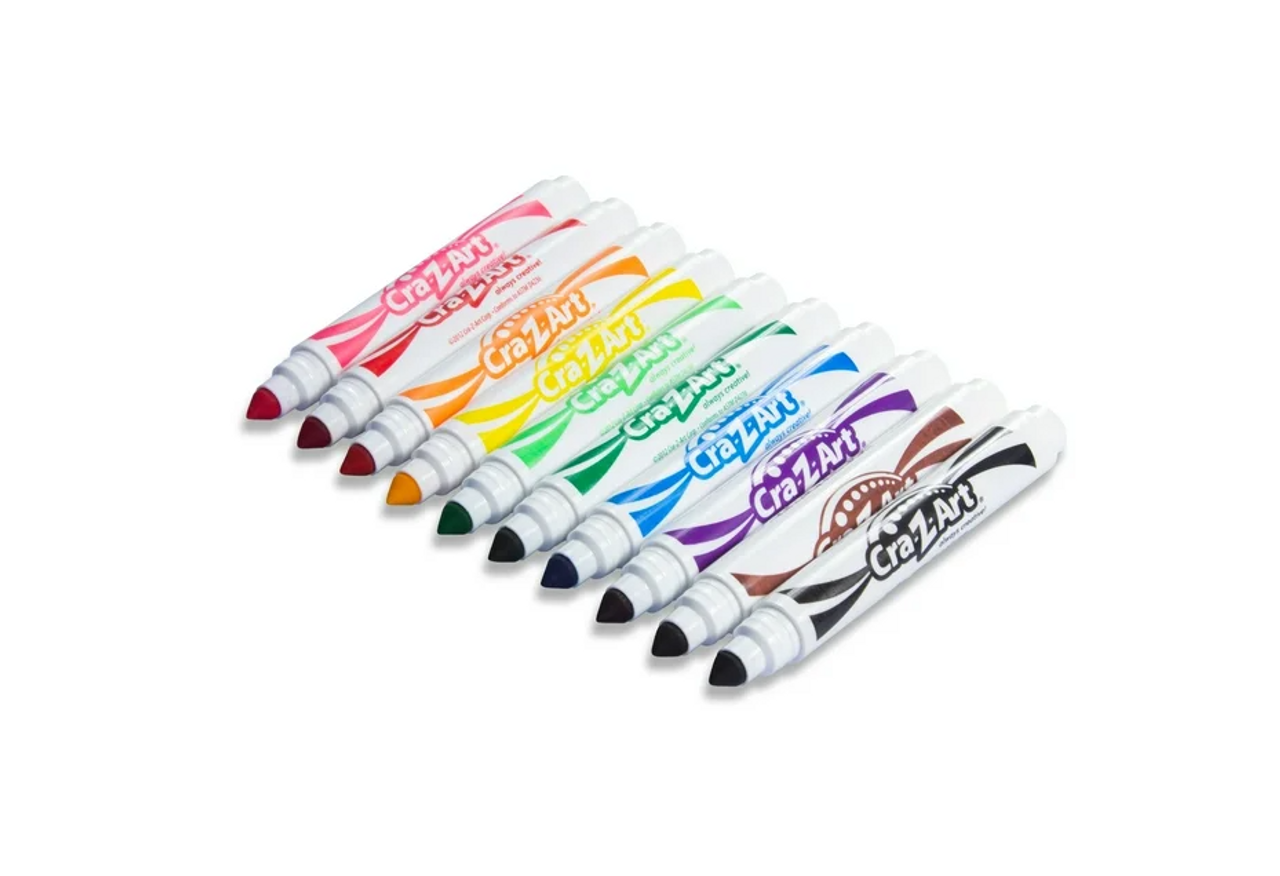 Cra-Z-Art Stationery 64 pcs Washable Markers