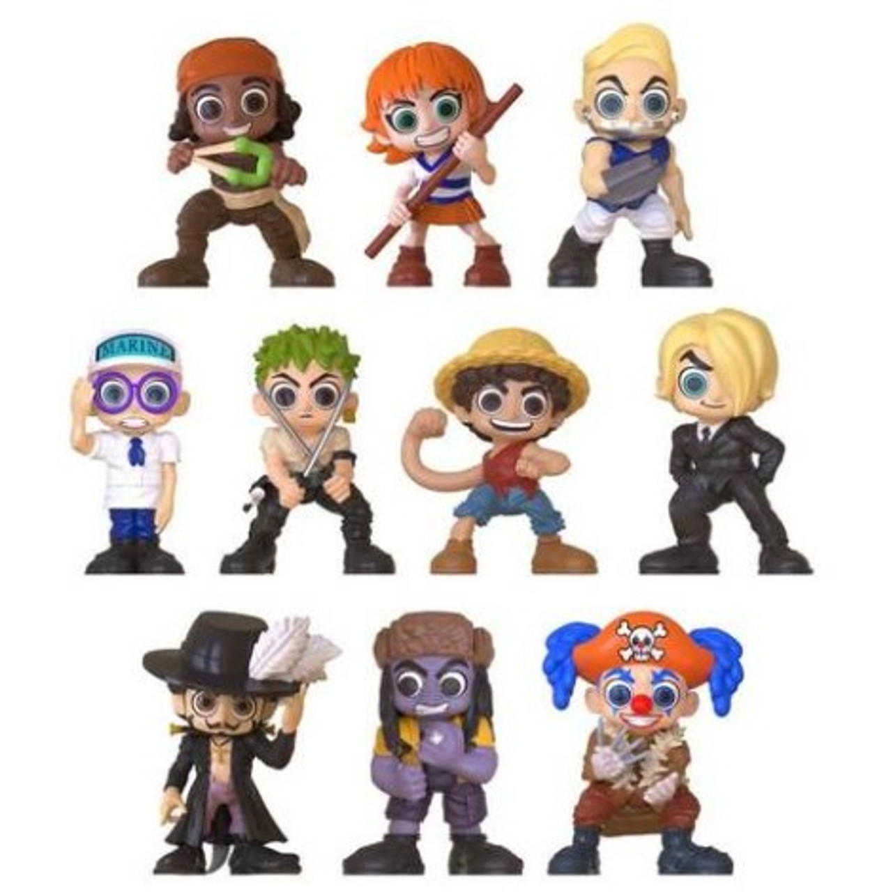 One Piece Minifigures Series 1 One Piece Minifigures Series 1