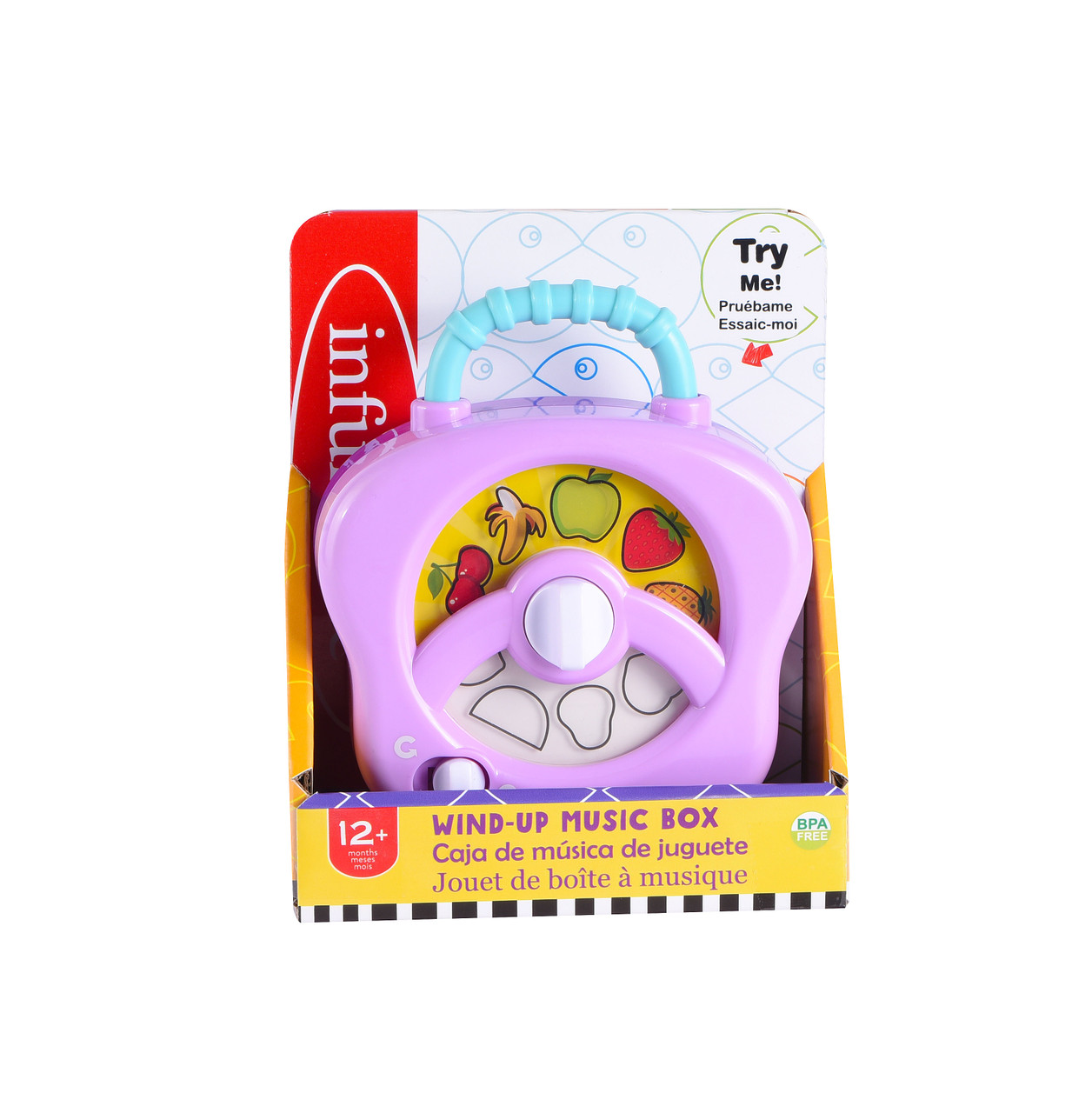 Infunbebe Wind-Up Music Box