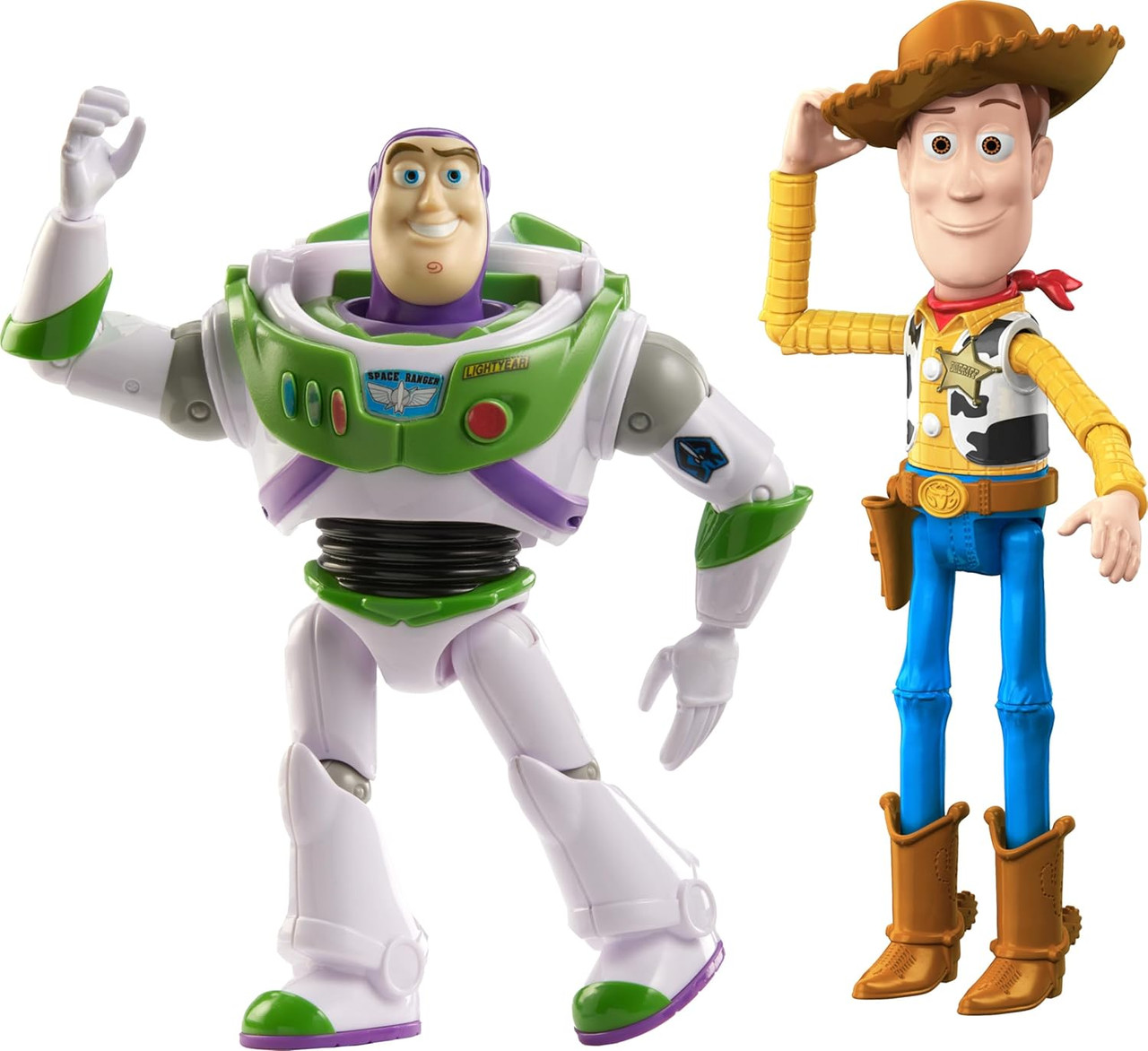 Disney and Pixar Toy Story Woody and Buzz Action Figure Toys 2 Pack  - Pizza Planet Adventure Disney and Pixar Toy Story Woody and Buzz Action Figure Toys 2 Pack  - Pizza Planet Adventure
