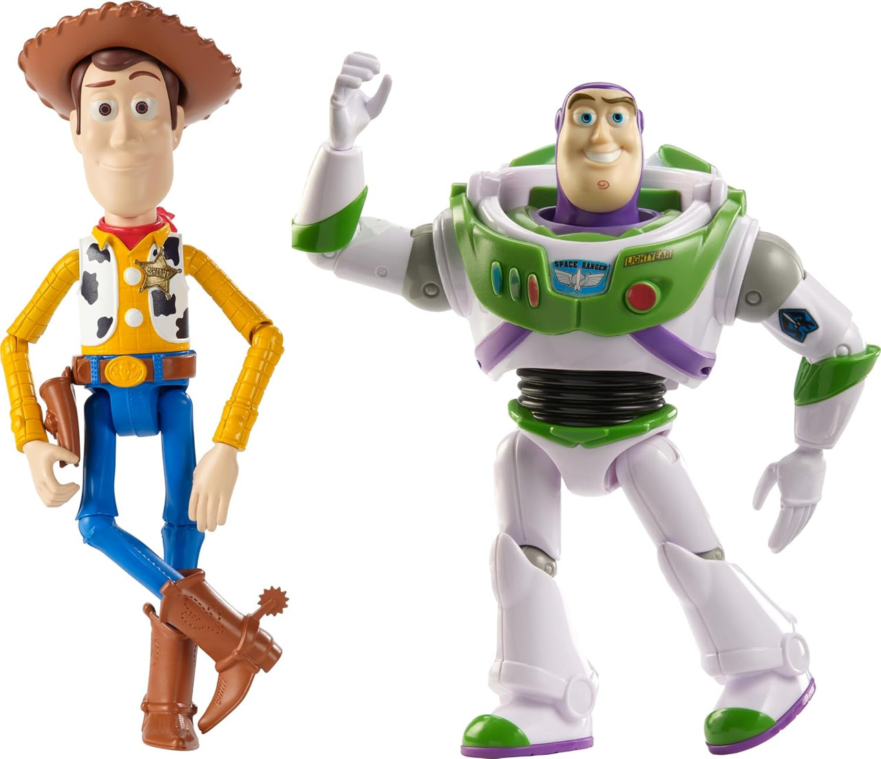 Disney and Pixar Toy Story Woody and Buzz Action Figure Toys 2 Pack  - Pizza Planet Adventure Disney and Pixar Toy Story Woody and Buzz Action Figure Toys 2 Pack  - Pizza Planet Adventure