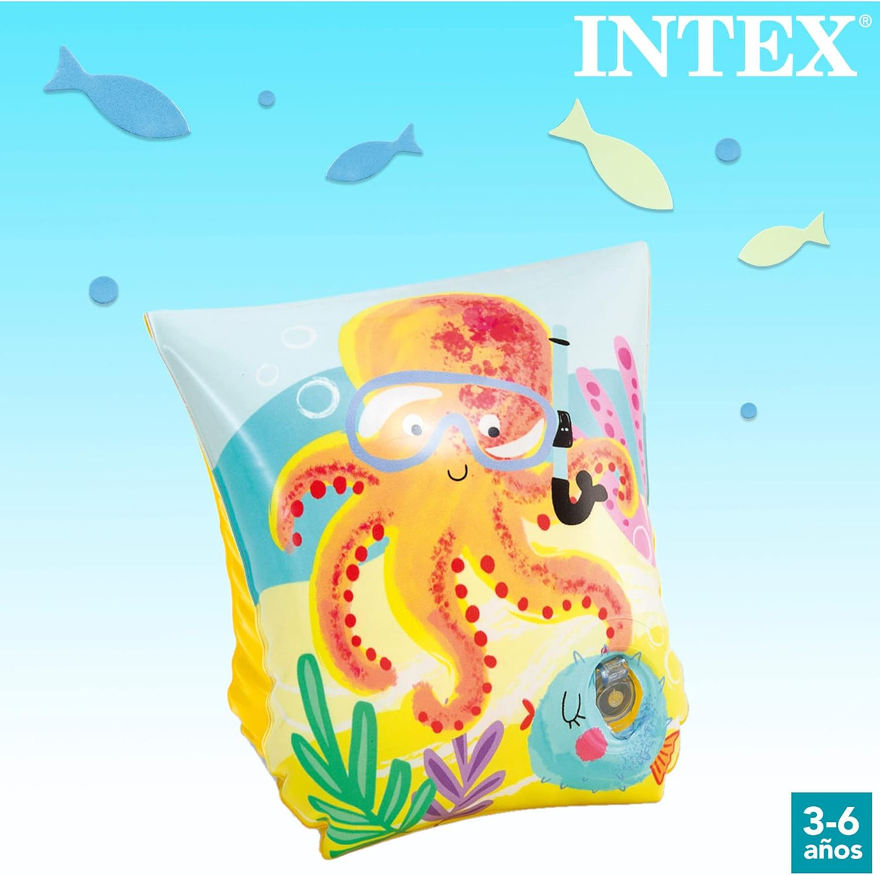 Intex Tropical Buddies Arm Bands, Ages 3-6