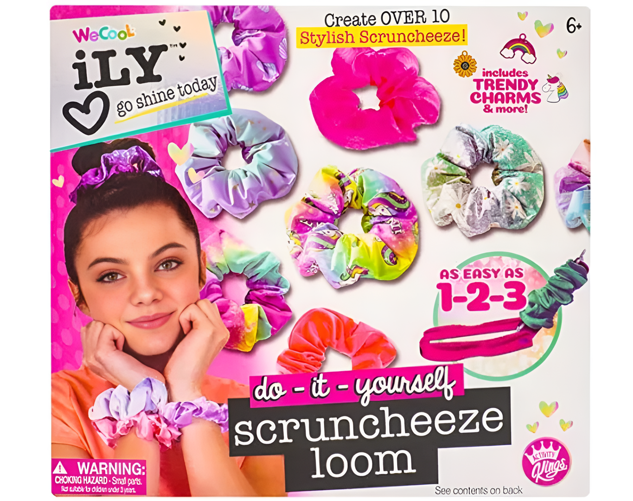 Activity Kings iLY Scruncheeze Loom Kit Activity Kings iLY Scruncheeze Loom Kit