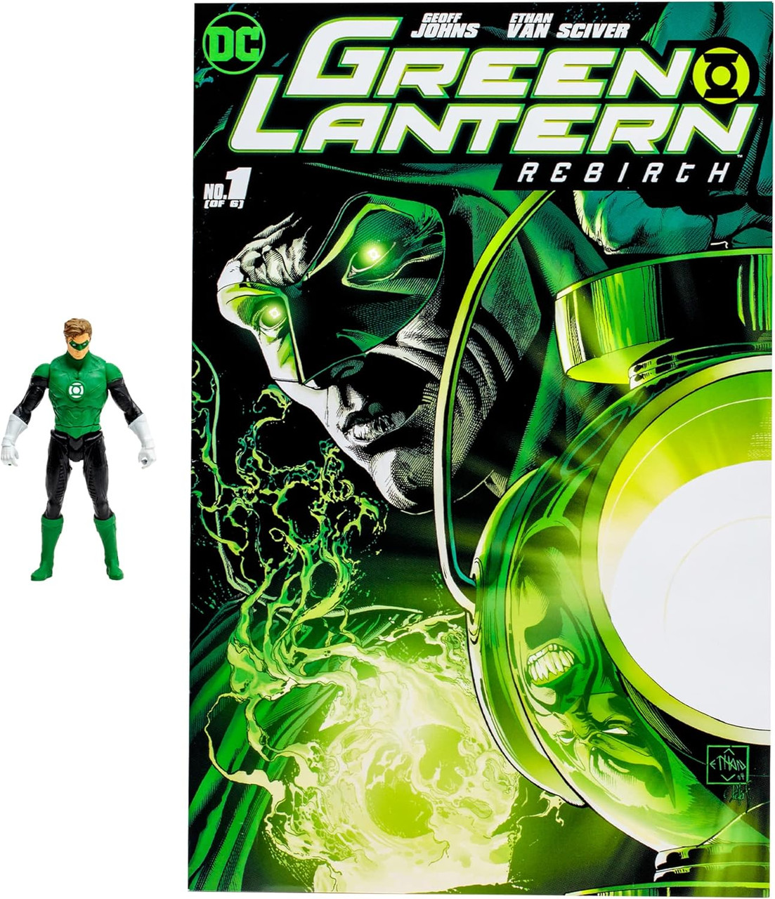 McFarlane Toys DC Direct Page Punchers Green Lantern 3" Figure McFarlane Toys DC Direct Page Punchers Green Lantern 3" Figure