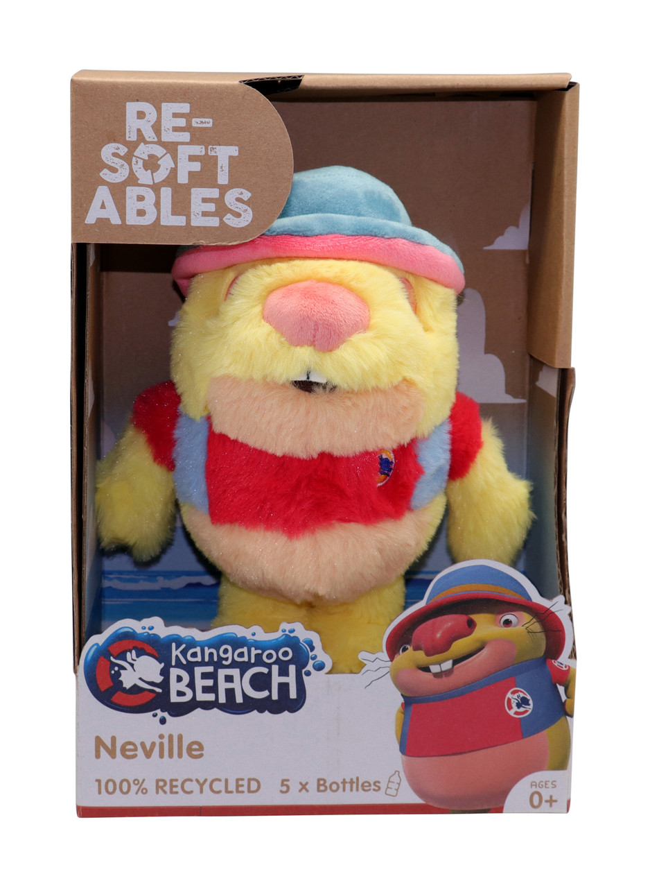 Kangaroo Beach Resoftables 10" Plush