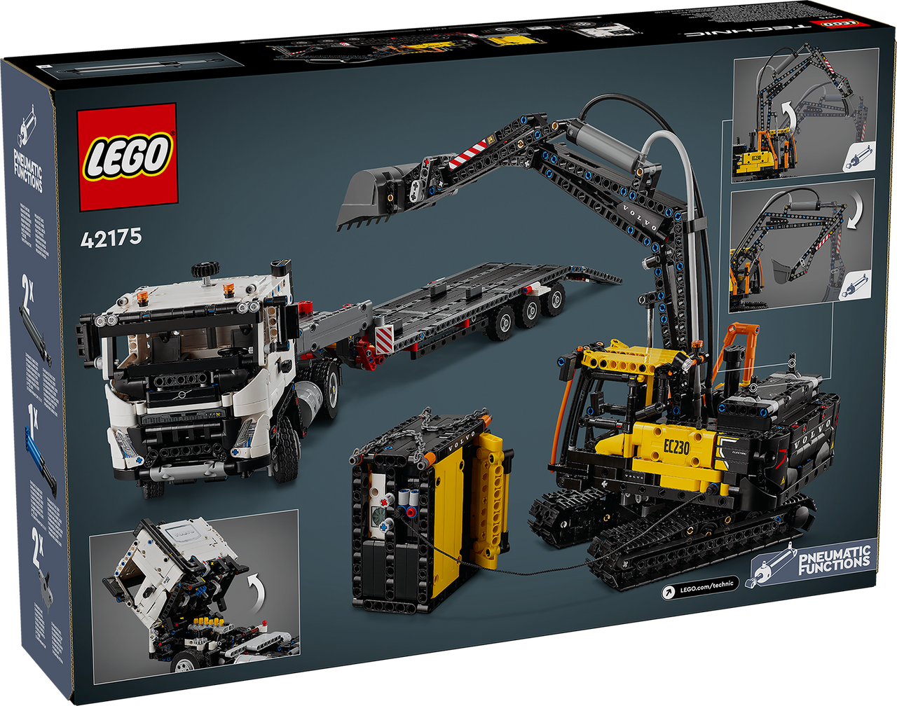 LEGO Technic Volvo FMX Truck & EC230 Electric Excavator 42175 LEGO Technic Volvo FMX Truck & EC230 Electric Excavator 42175