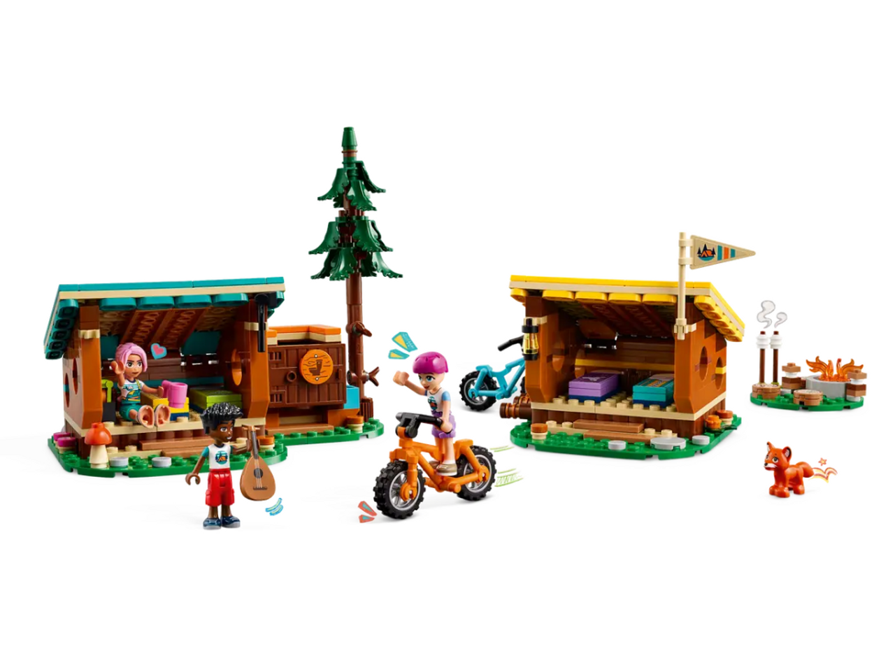 LEGO Friends Adventure Camp Cozy Cabins 42624 LEGO Friends Adventure Camp Cozy Cabins 42624