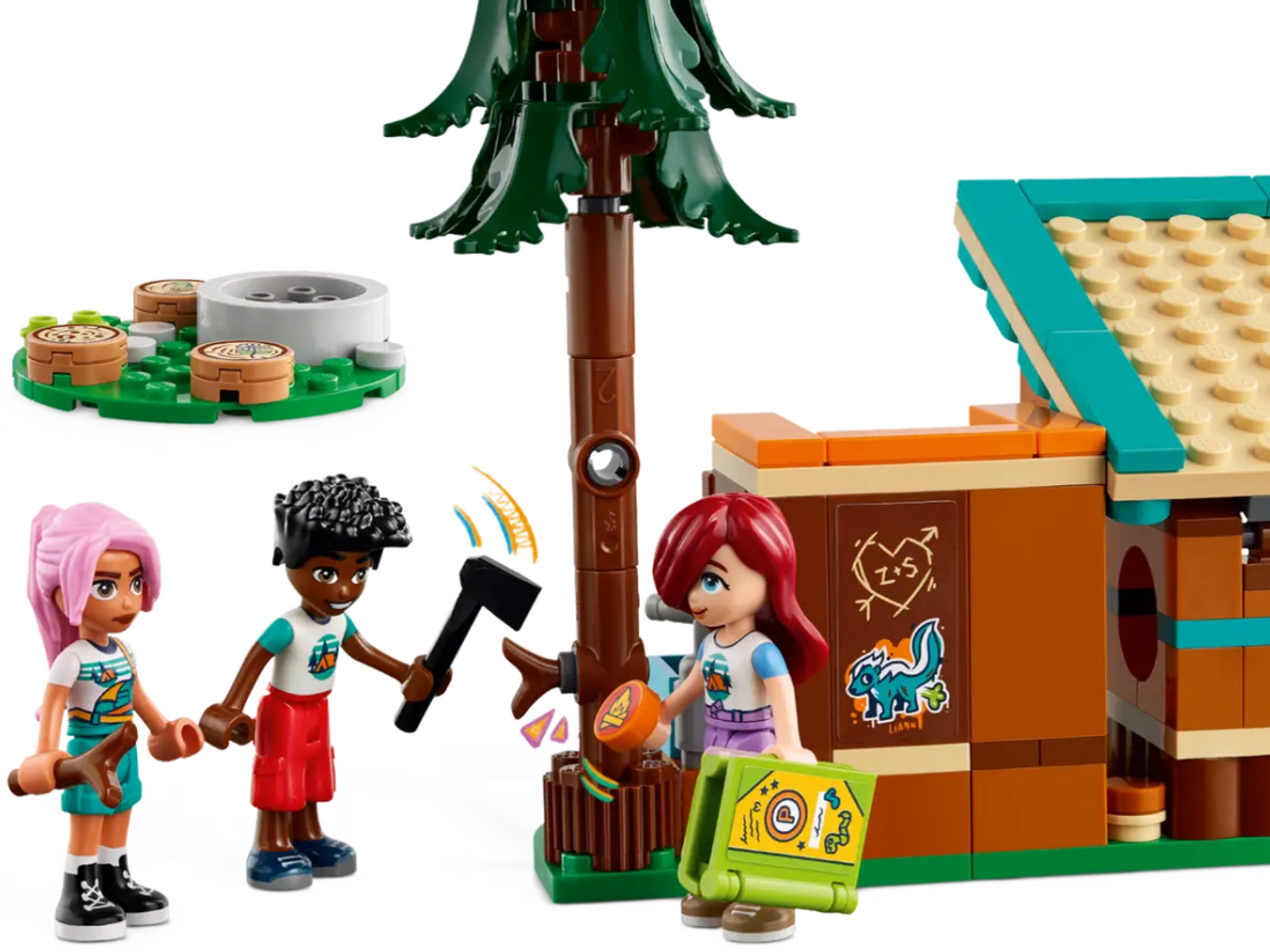 LEGO Friends Adventure Camp Cozy Cabins 42624 LEGO Friends Adventure Camp Cozy Cabins 42624
