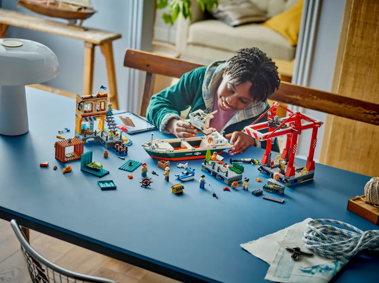 LEGO City Seaside Harbor with Cargo Ship 60422 LEGO City Seaside Harbor with Cargo Ship 60422