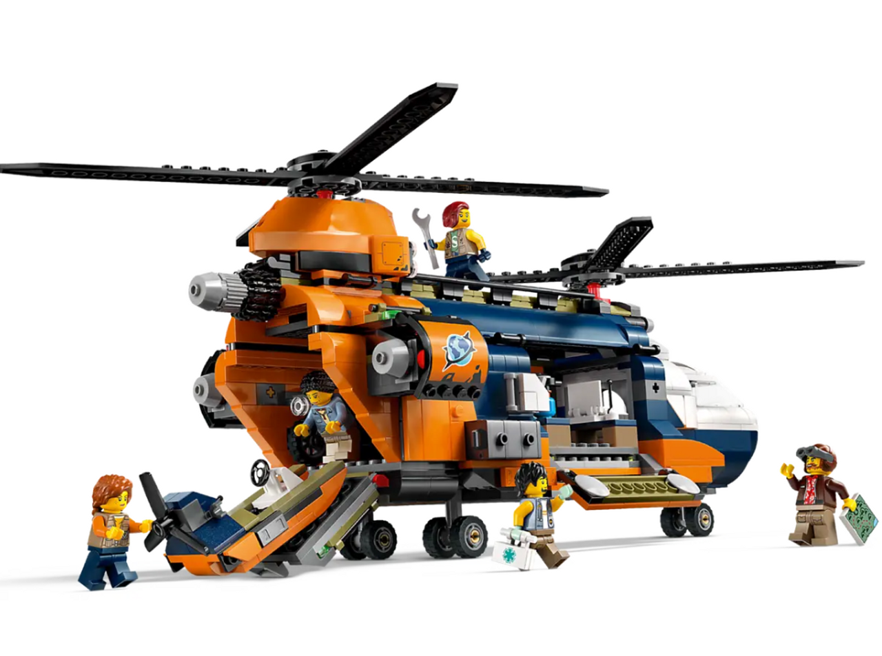 LEGO City Jungle Explorer Helicopter at Base Camp 60437 LEGO City Jungle Explorer Helicopter at Base Camp 60437