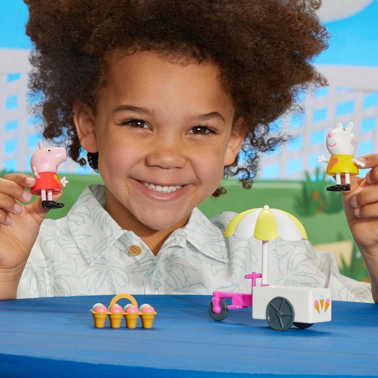 Peppa Pig Toys Peppa's Ice Cream Cart Playset Peppa Pig Toys Peppa's Ice Cream Cart Playset