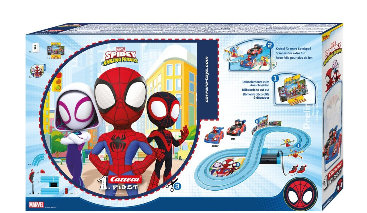 Spidey Web Spinners Racetrack - Carrera First