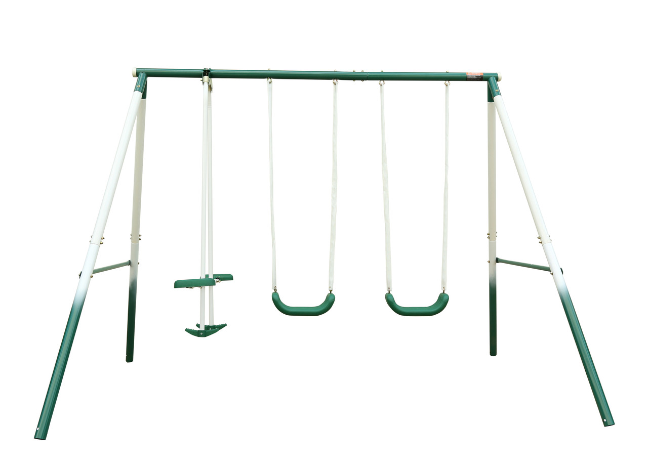 4 Station Swing Set