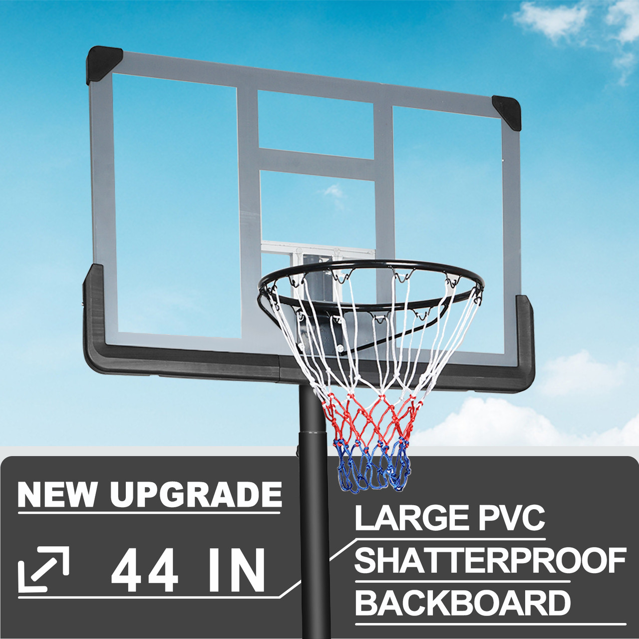 Basketball Hoop with Backboard 2-3.5m Basketball Hoop with Backboard 2-3.5m