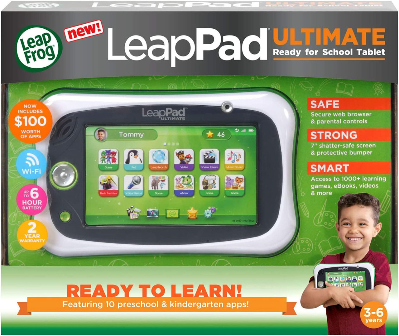 Leapfrog Leappad Ultimate Get Ready For School Bundle (Green)