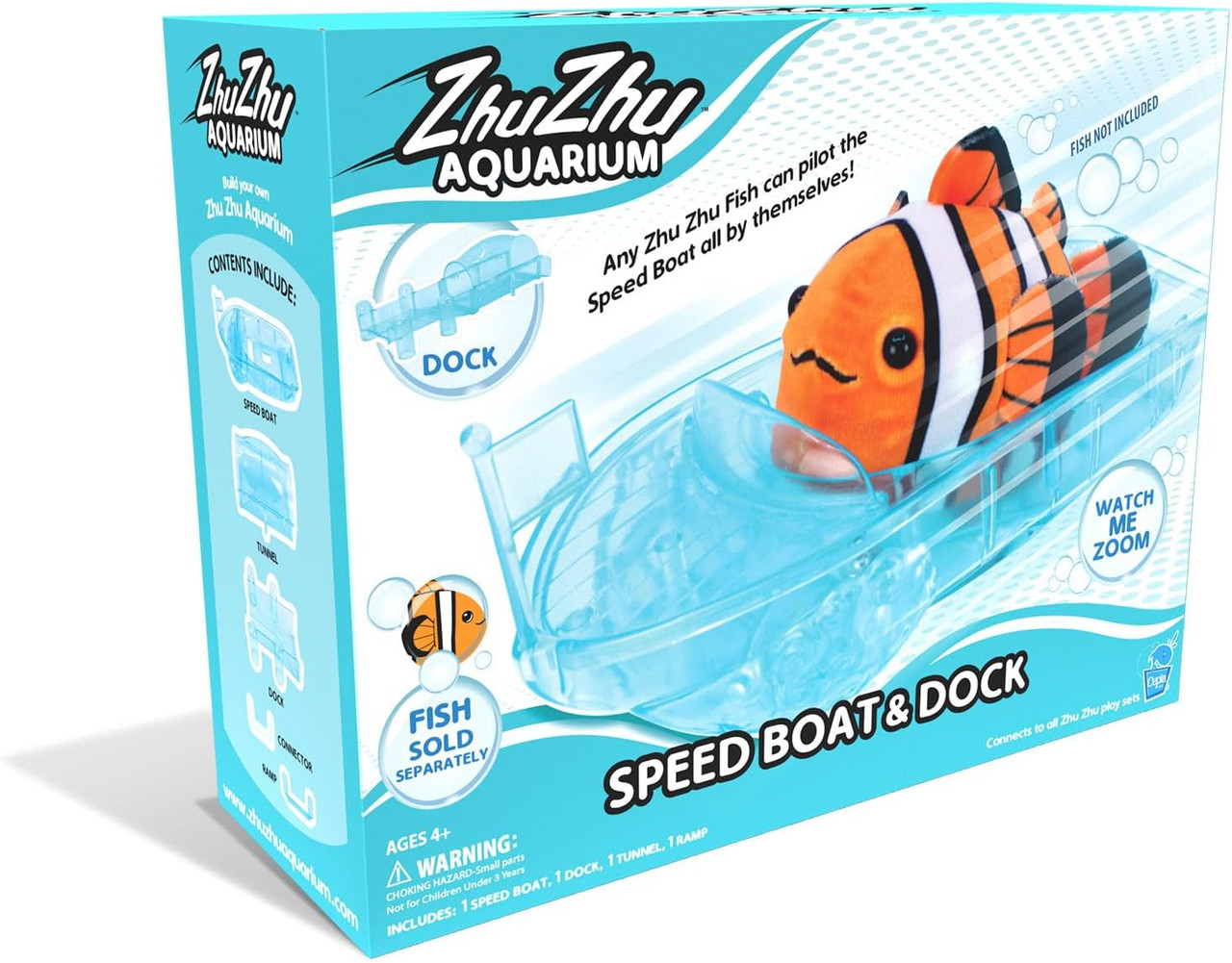 ZhuZhu Aquarium Boat & Dock Set