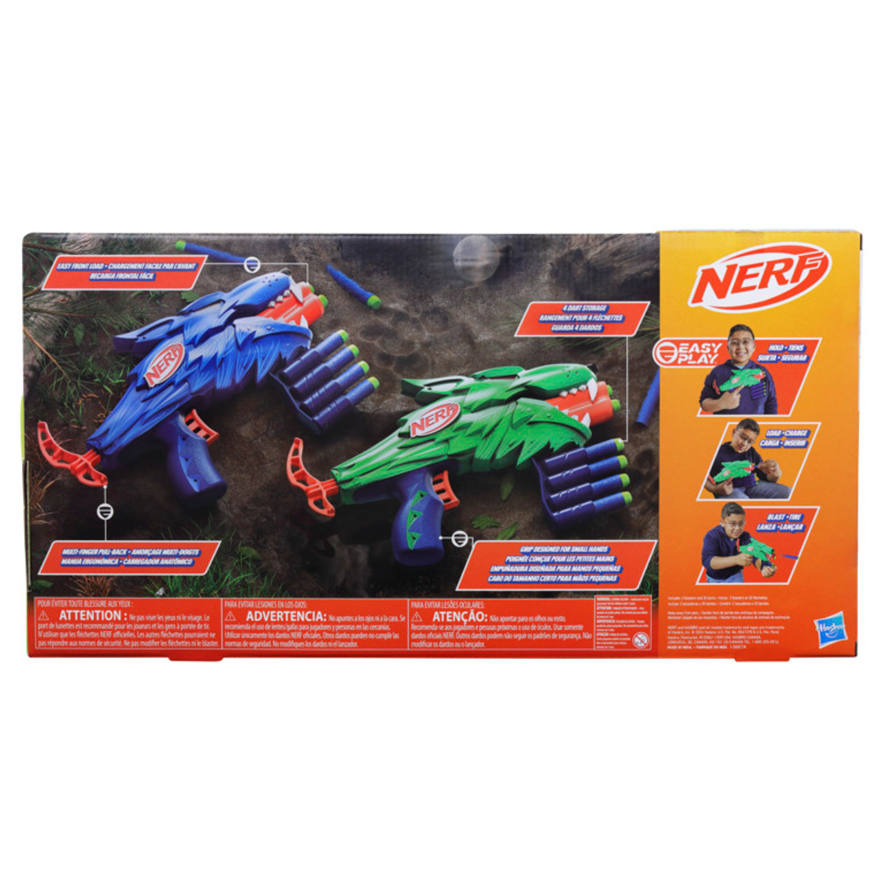 Nerf Wild Wolfpack Dart Blaster 2-Pack