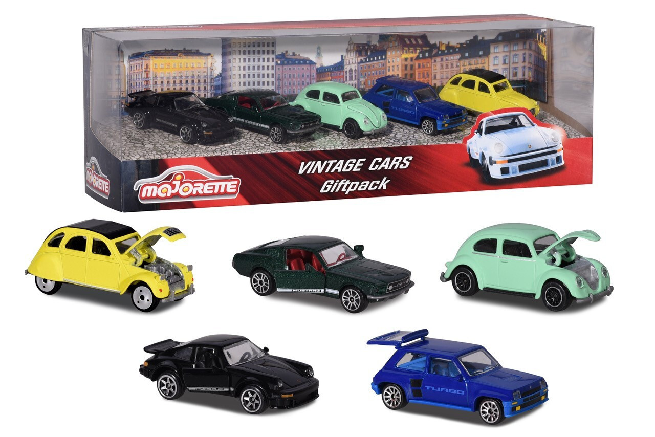 Majorette  Vintage Cars 5 Piece Majorette  Vintage Cars 5 Piece