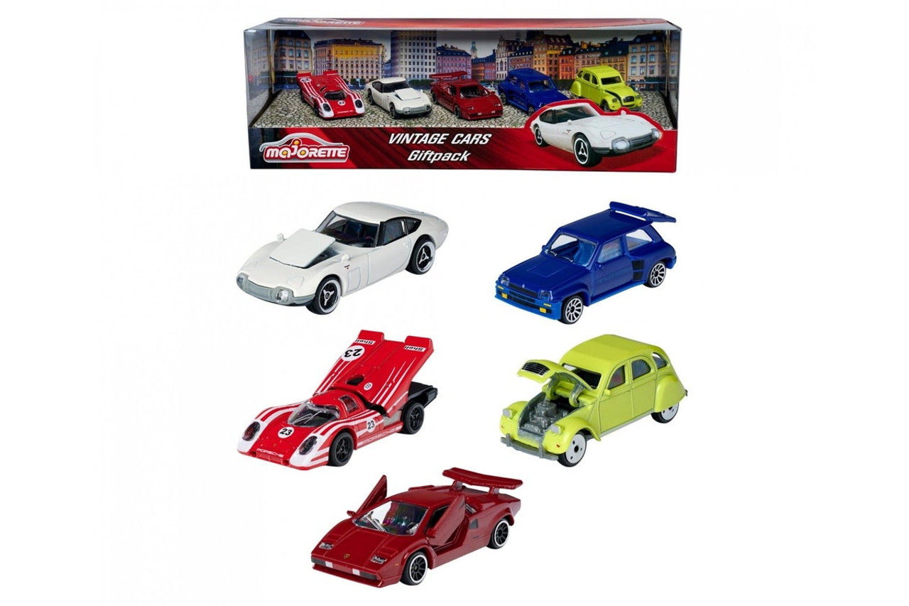 Majorette  Vintage Cars 5 Piece Majorette  Vintage Cars 5 Piece
