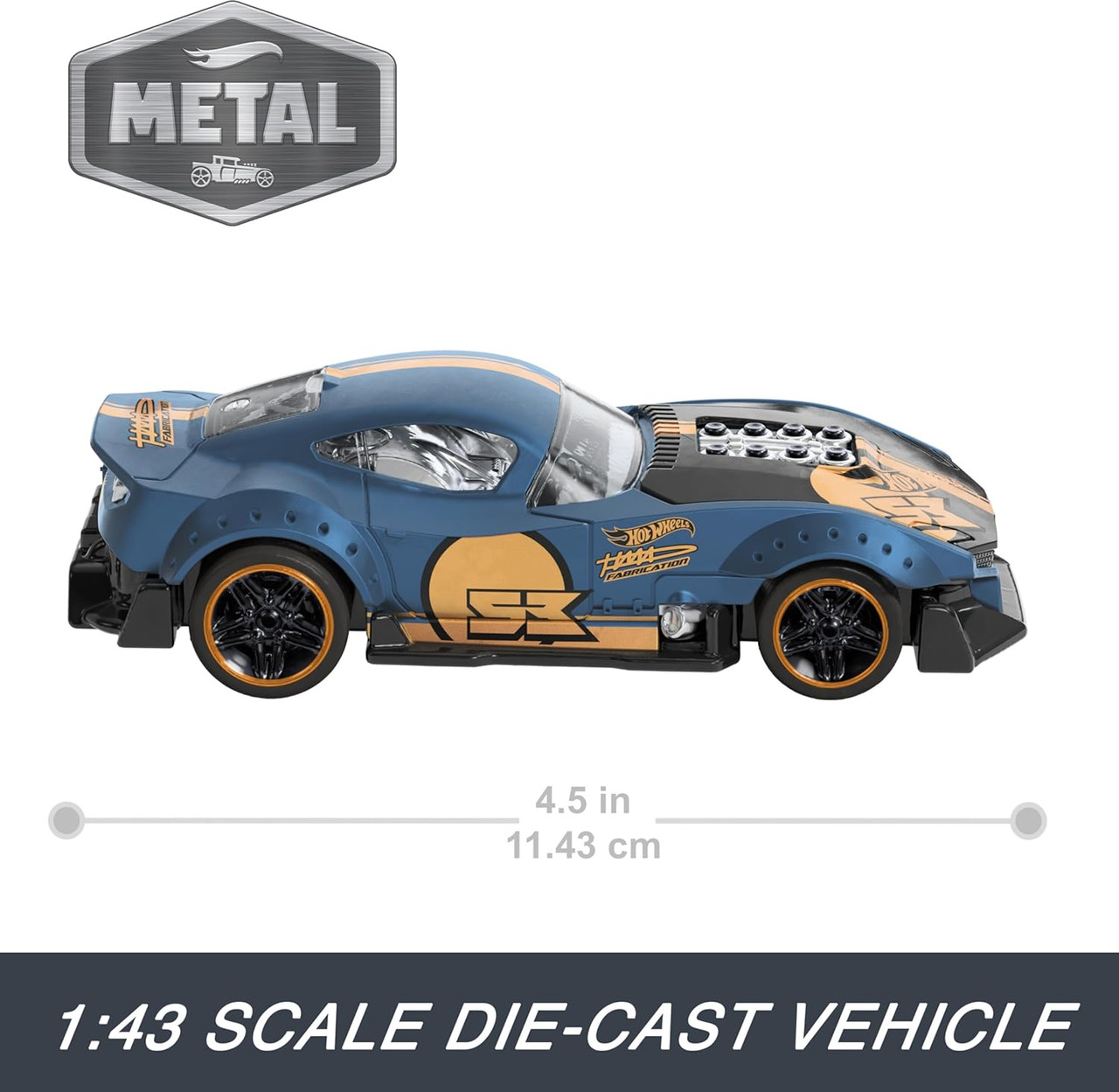 Hot Wheels 1:43 Scale Pull-Back Speeders 2 Pack