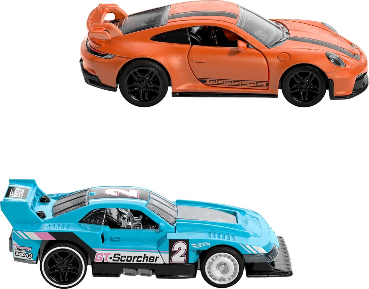 Hot Wheels 1:43 Scale Pull-Back Speeders 2 Pack